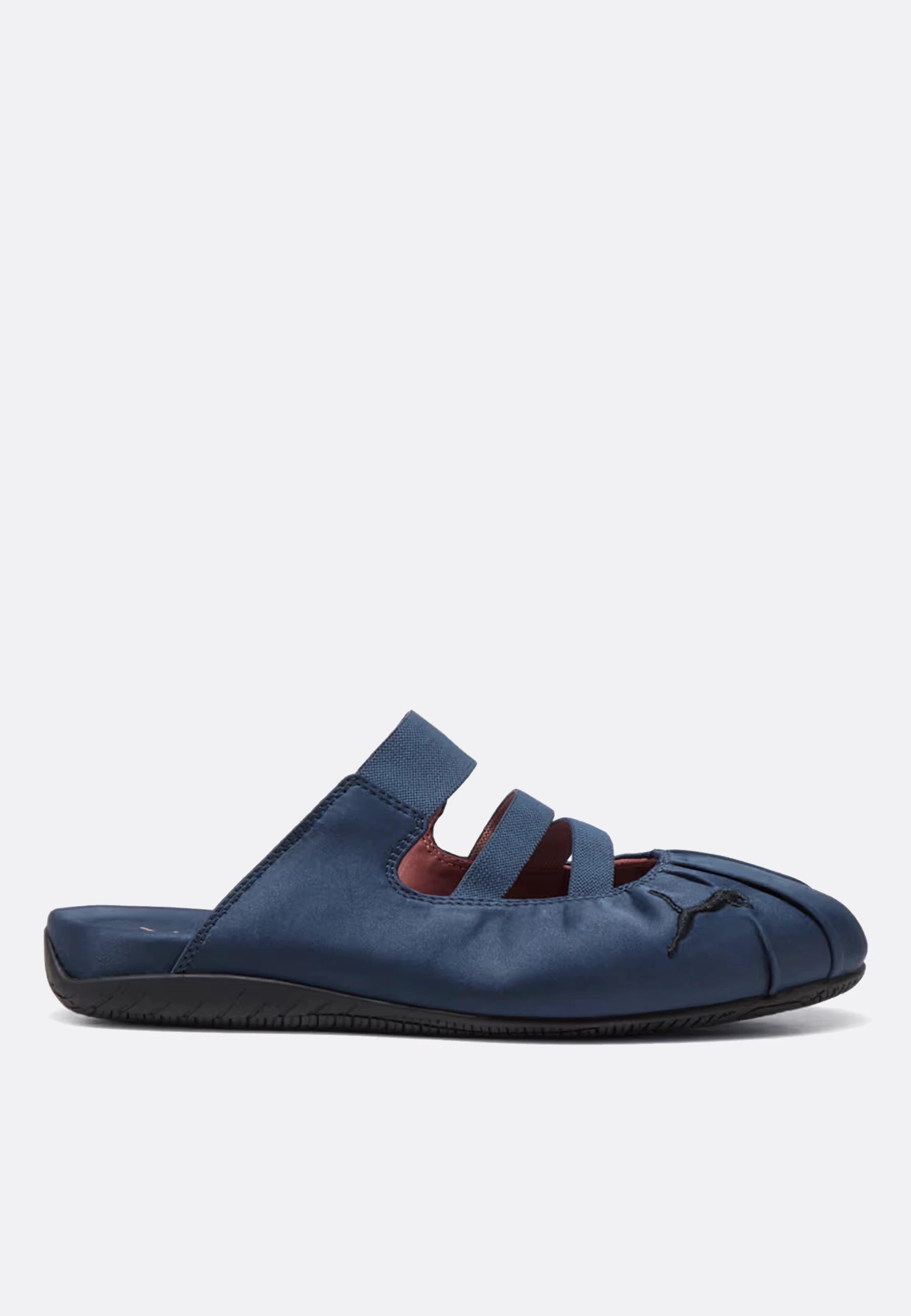 Womens Speedcat Satin Mule - Blue Gray/Puma Black