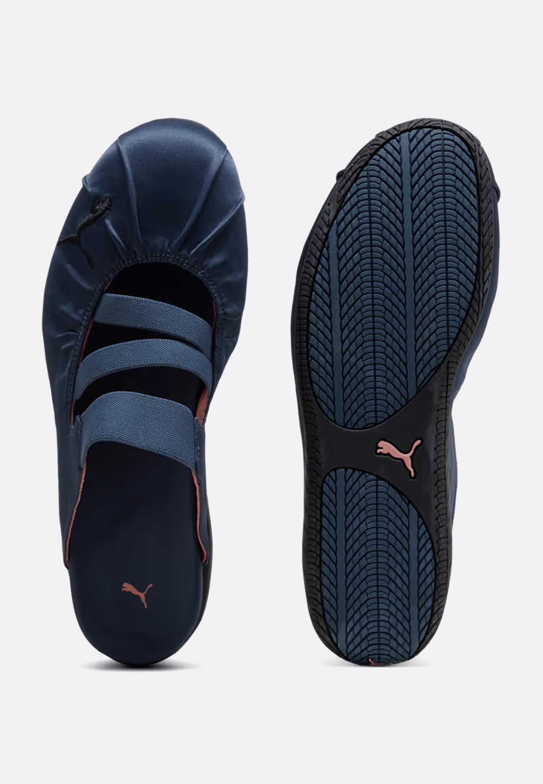 Womens Speedcat Satin Mule - Blue Gray/Puma Black