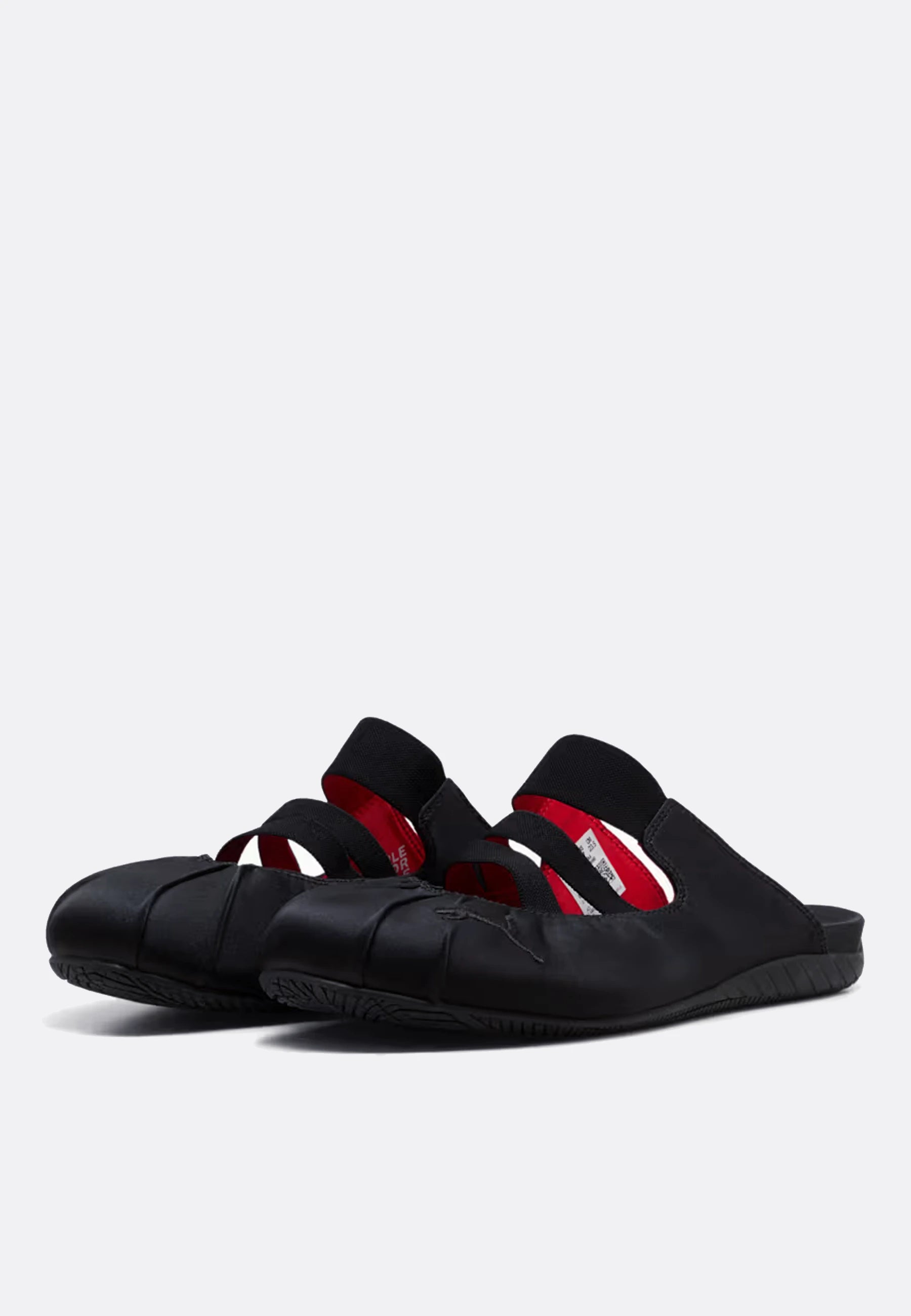 Womens Speedcat Satin Mule - Puma Black/For All Time Red