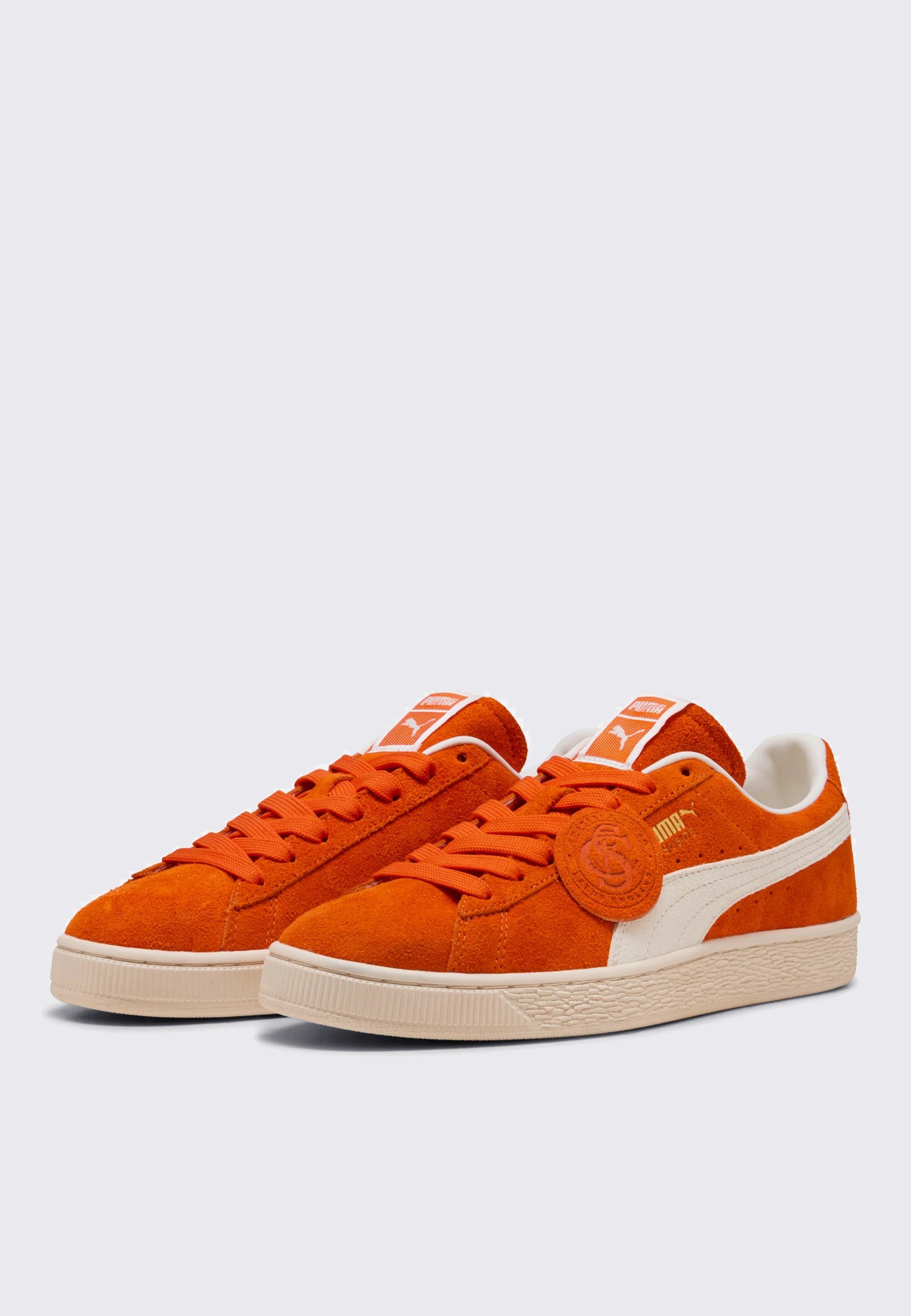 Suede Classic Charles F. Stead - Orange Glow/Puma White
