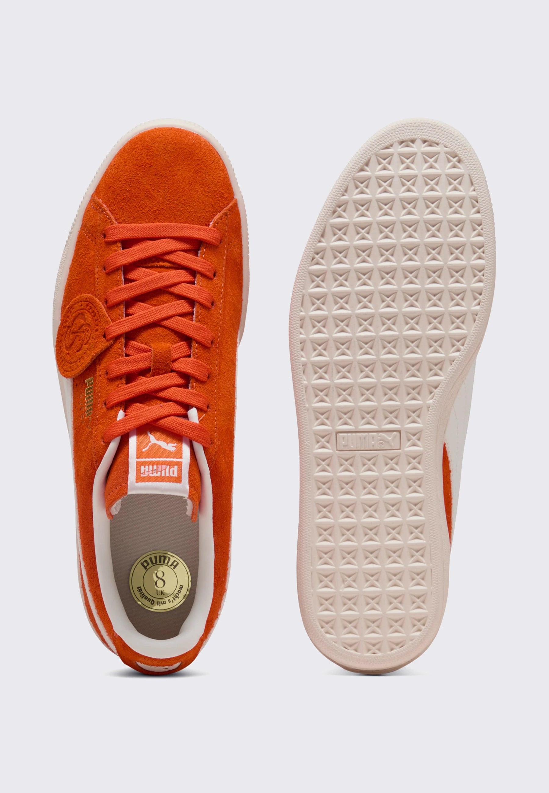 Suede Classic Charles F. Stead - Orange Glow/Puma White