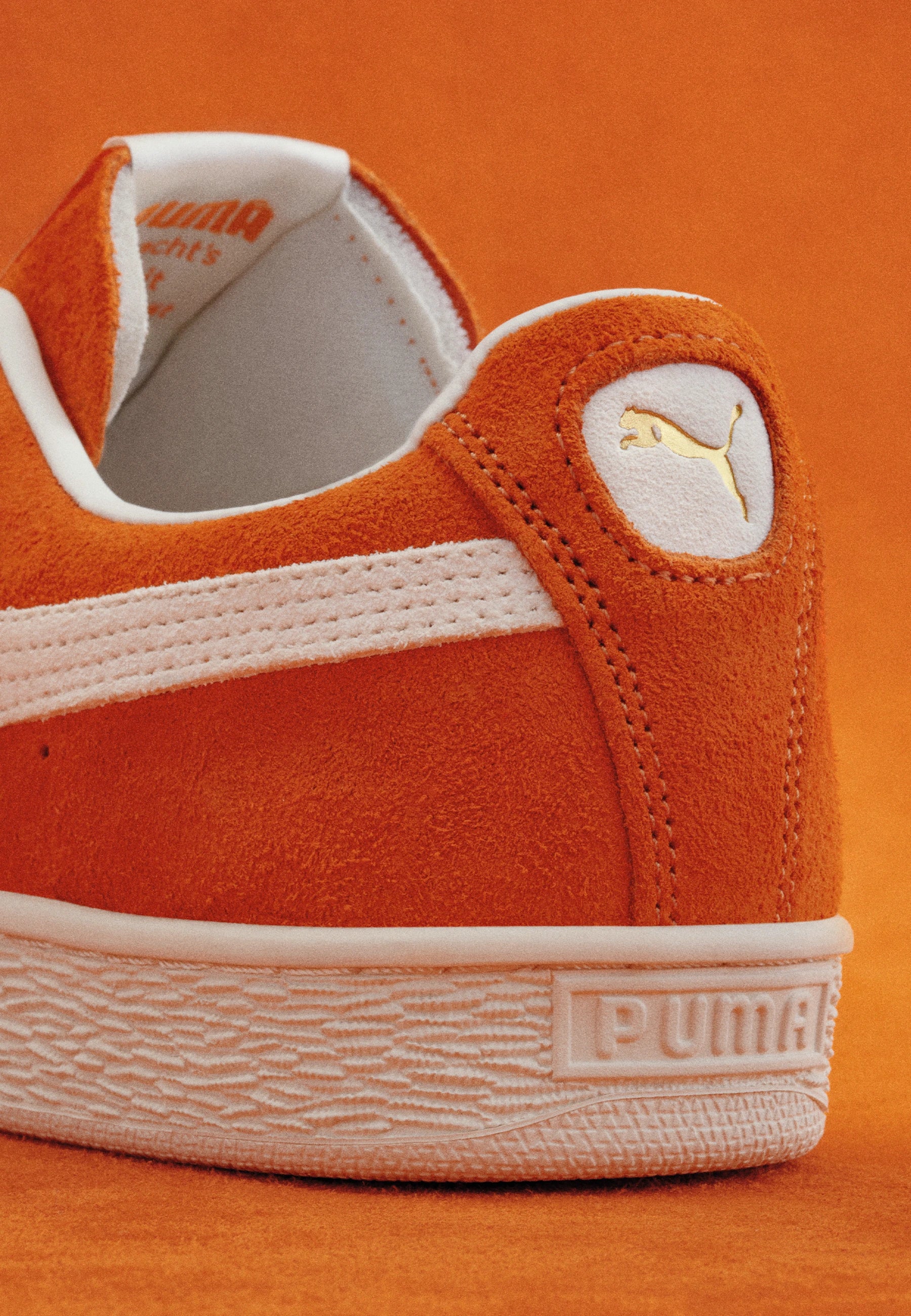 Suede Classic Charles F. Stead - Orange Glow/Puma White