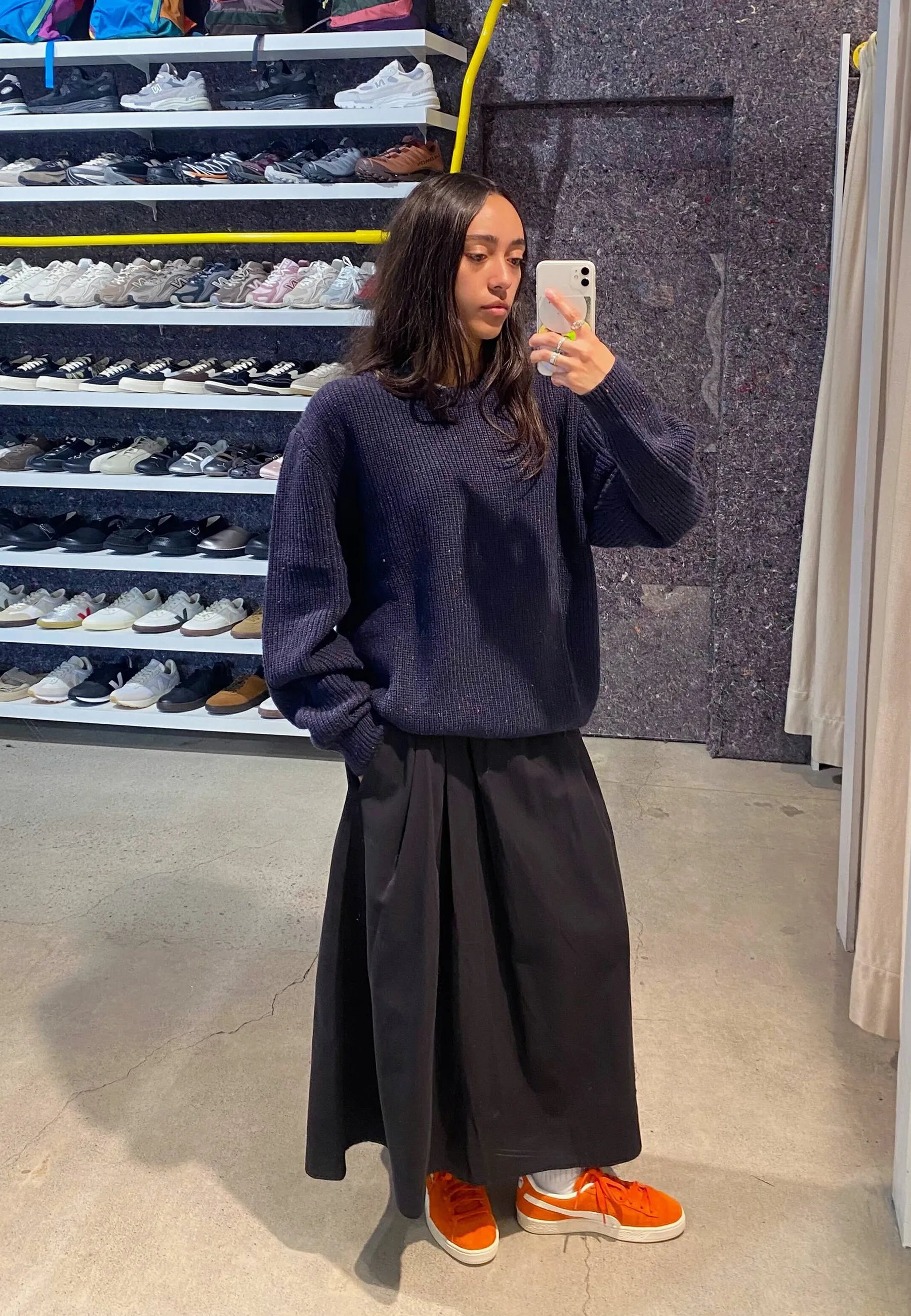 Suede Classic Charles F. Stead - Orange Glow/Puma White