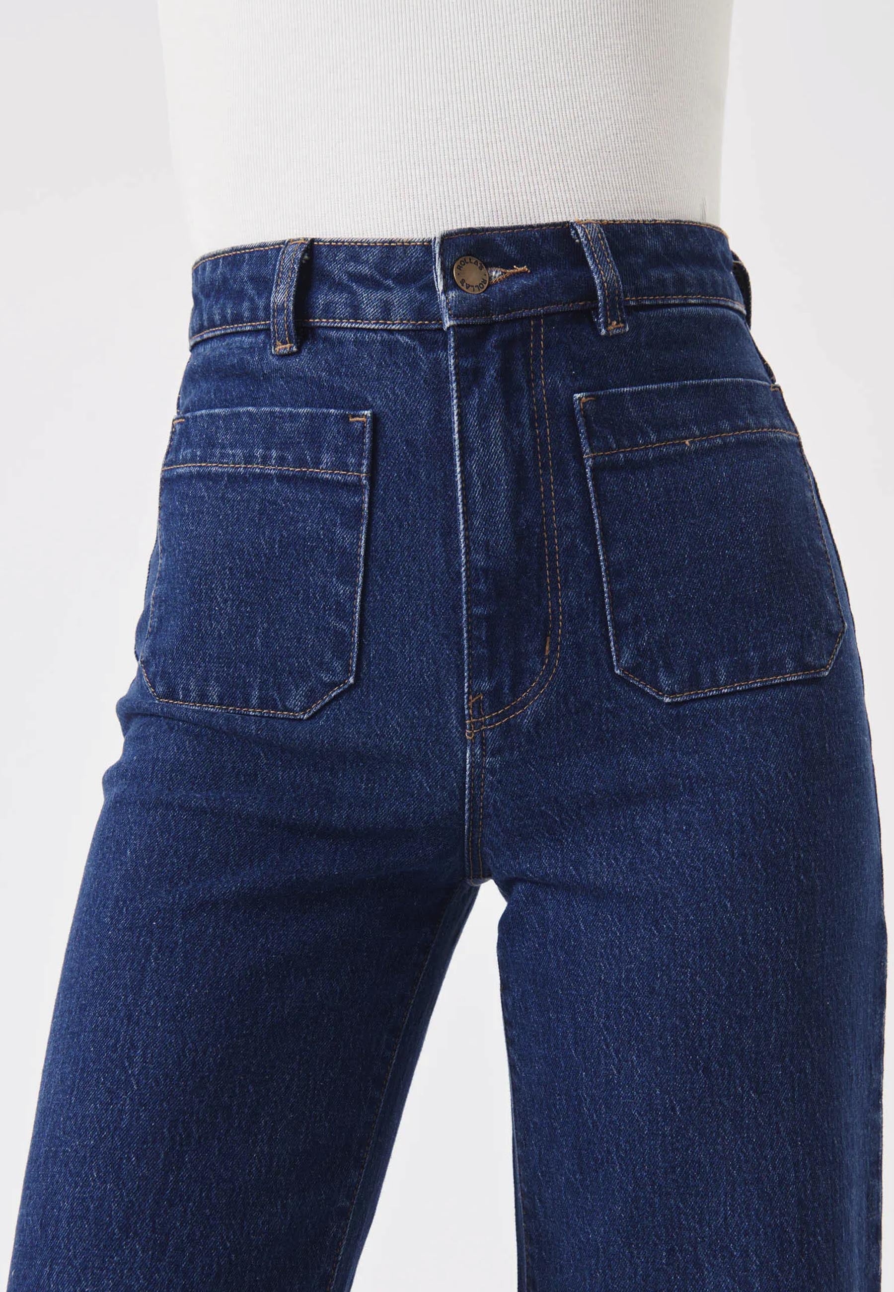 Sailor Jeans Long - Eco Ruby Blue