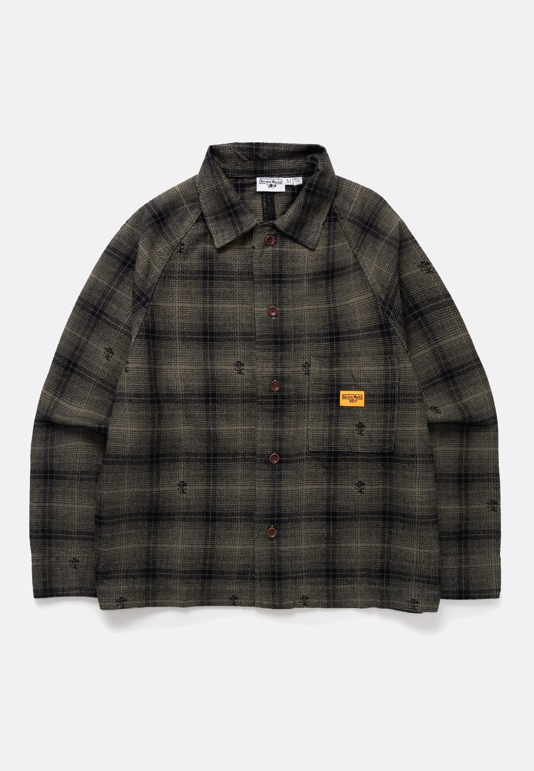 Thistle Plaid FOH Jacket - Olive
