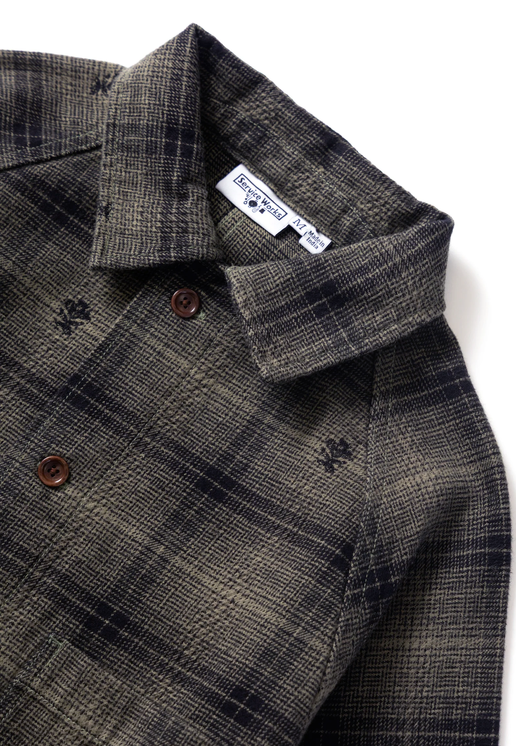 Thistle Plaid FOH Jacket - Olive