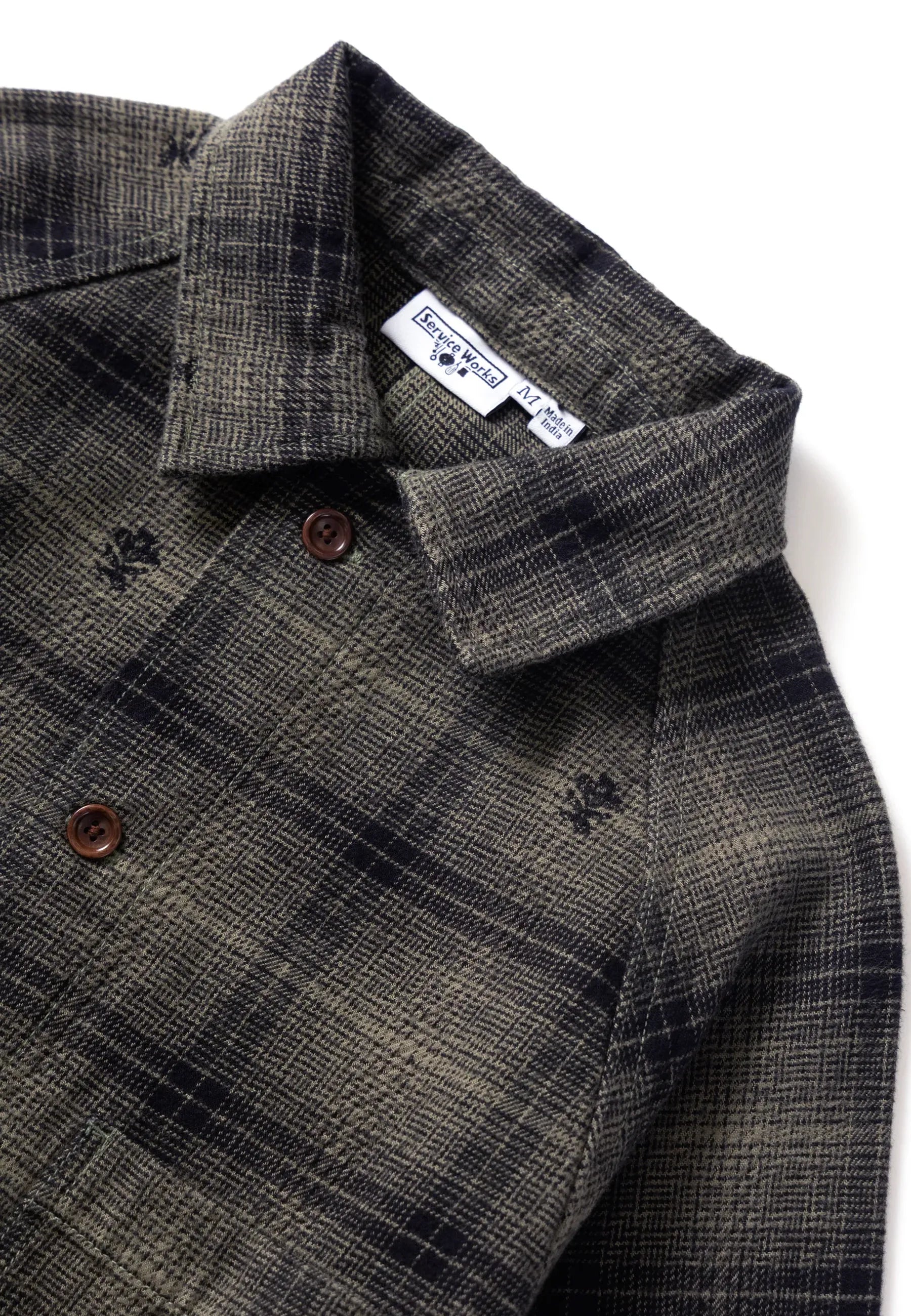 Thistle Plaid FOH Jacket - Olive