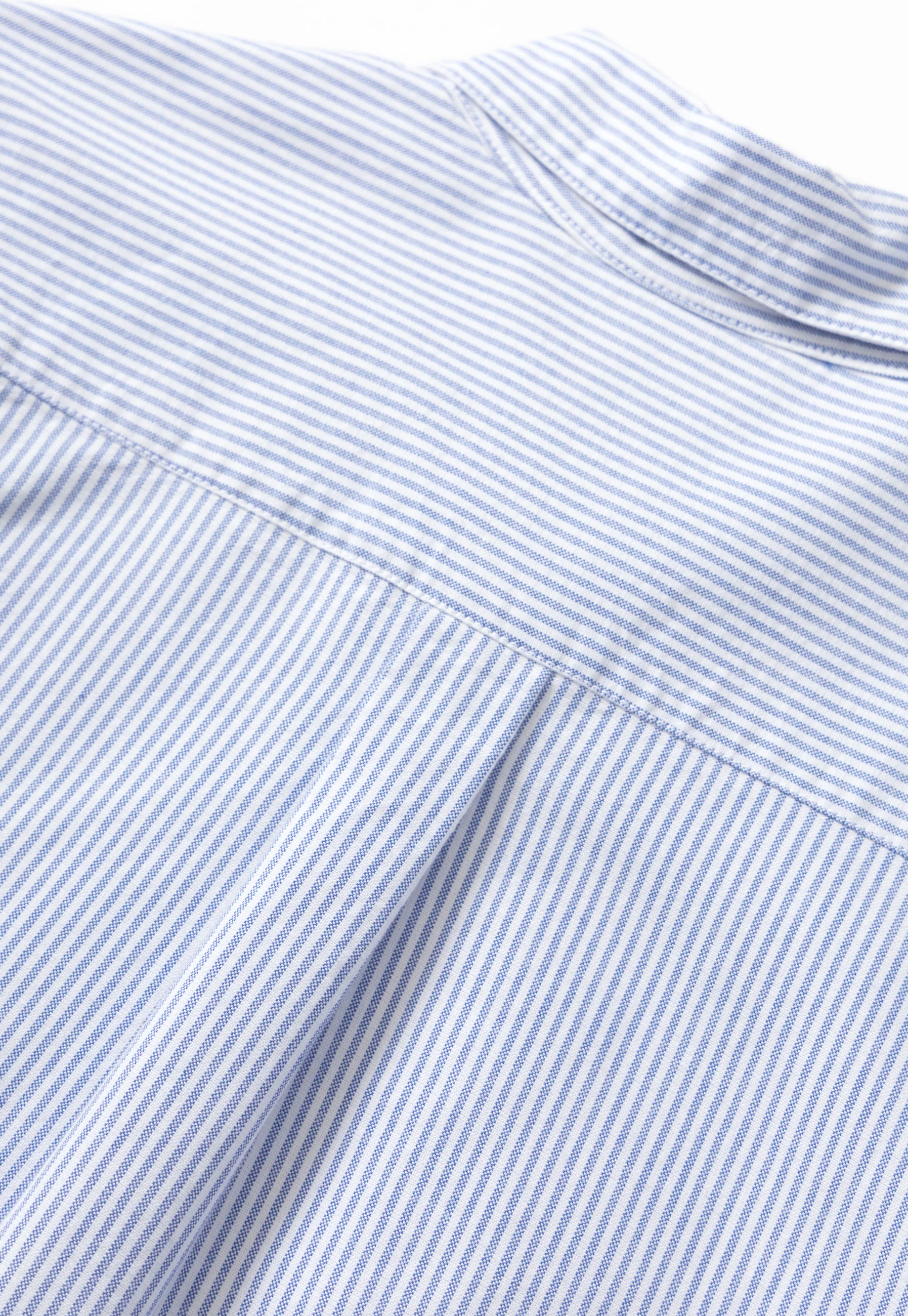 Waiter Shirt - Oxford Blue Stripe