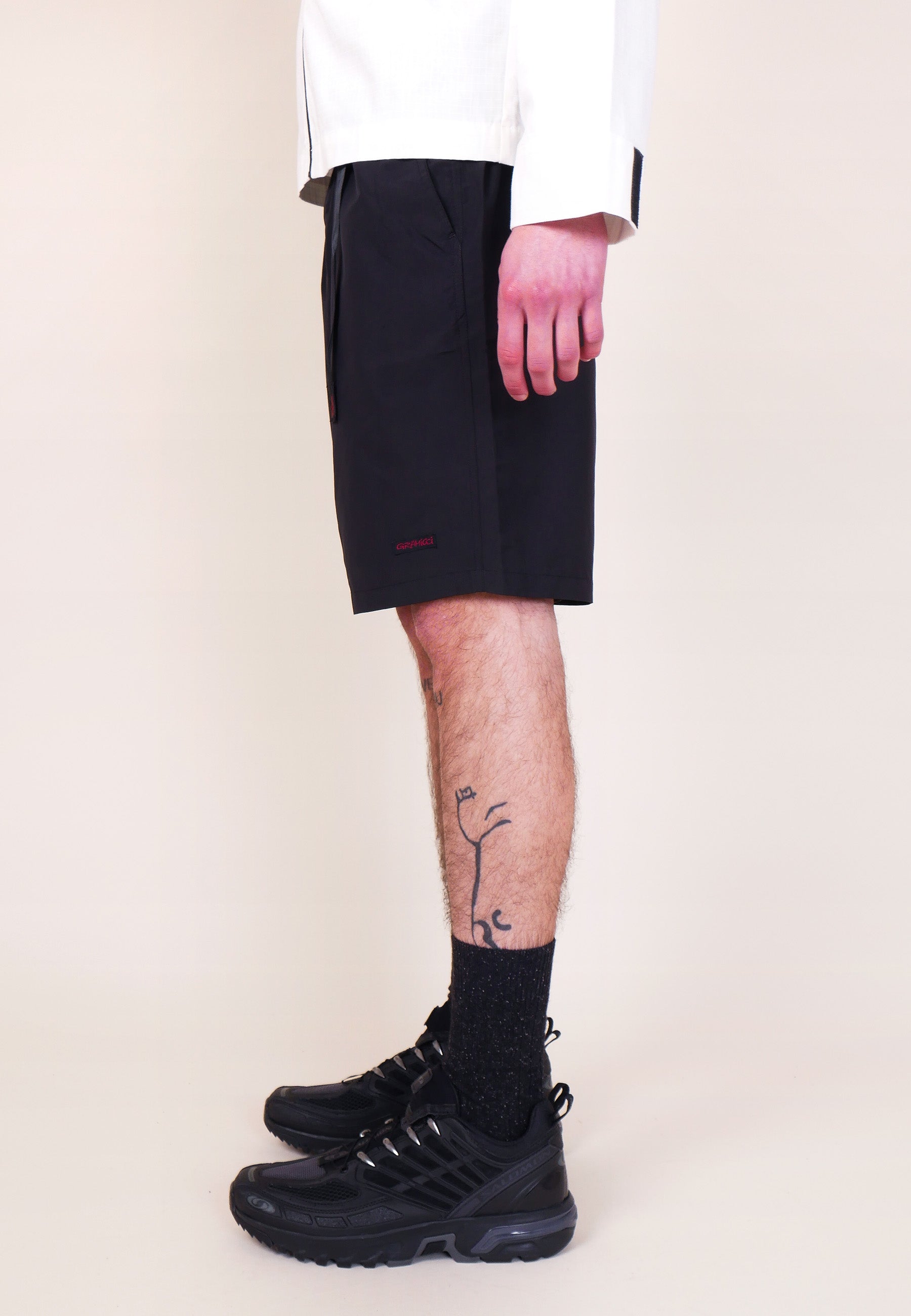 Shell Packable Short - Black