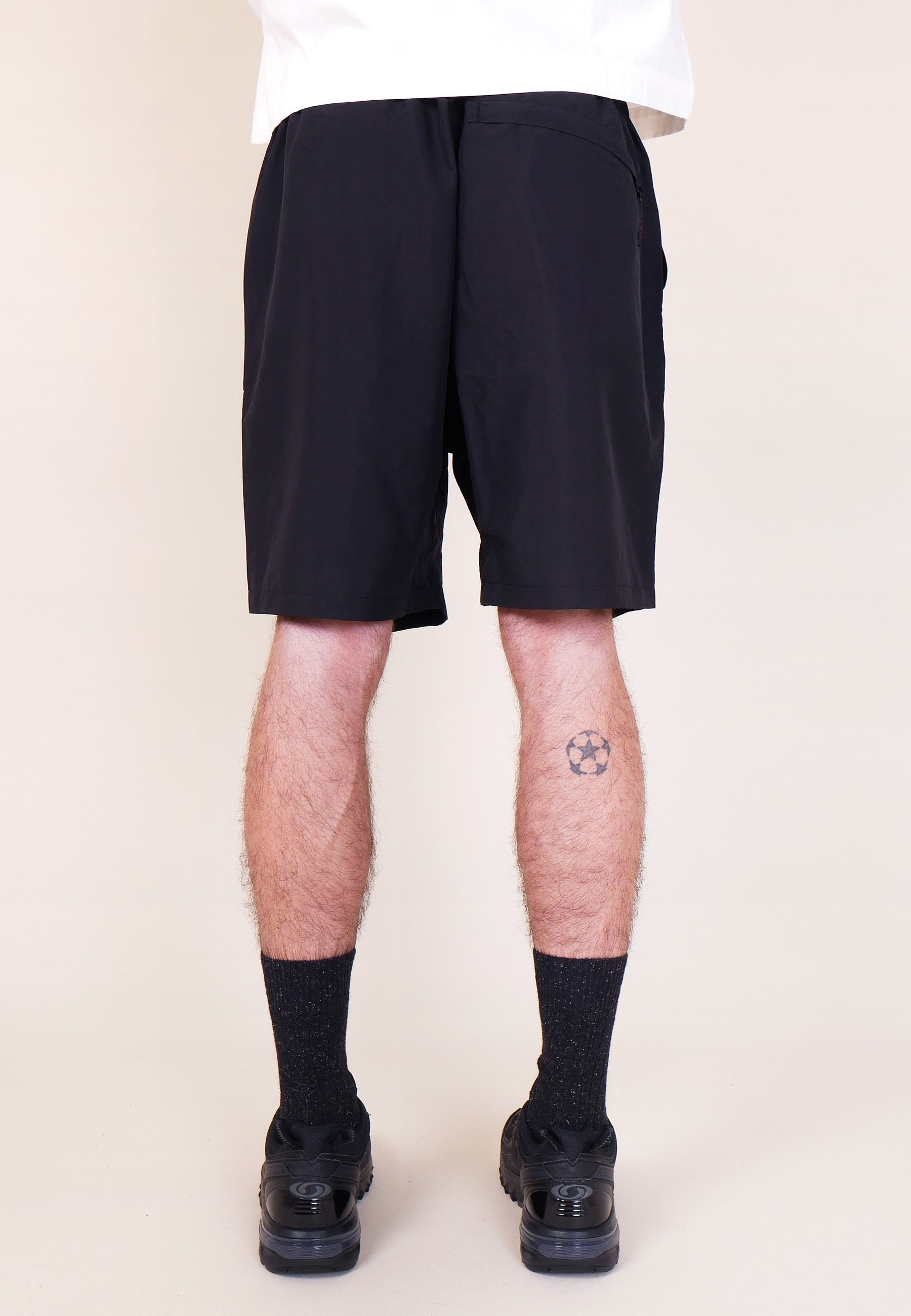 Shell Packable Short - Black