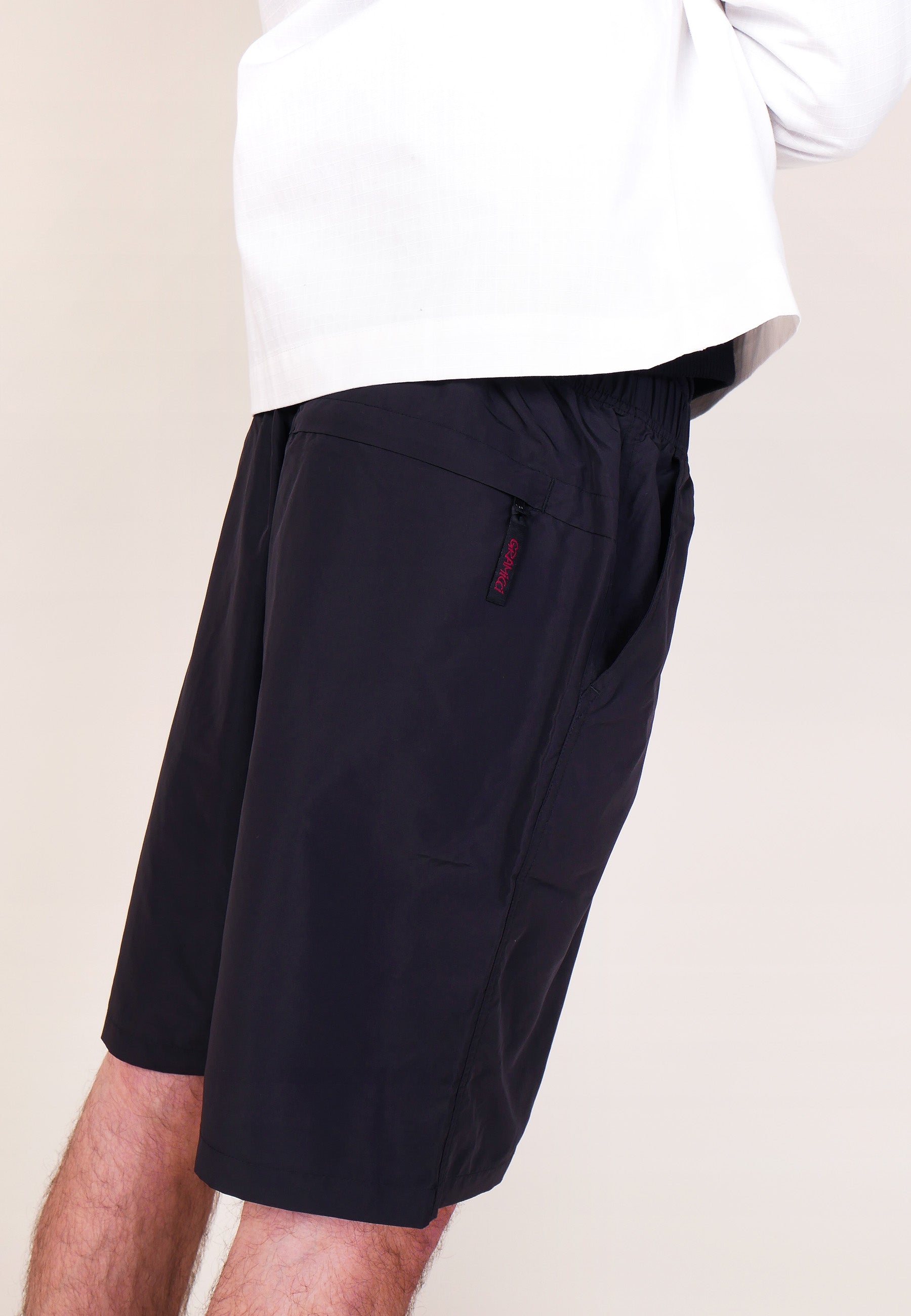 Shell Packable Short - Black