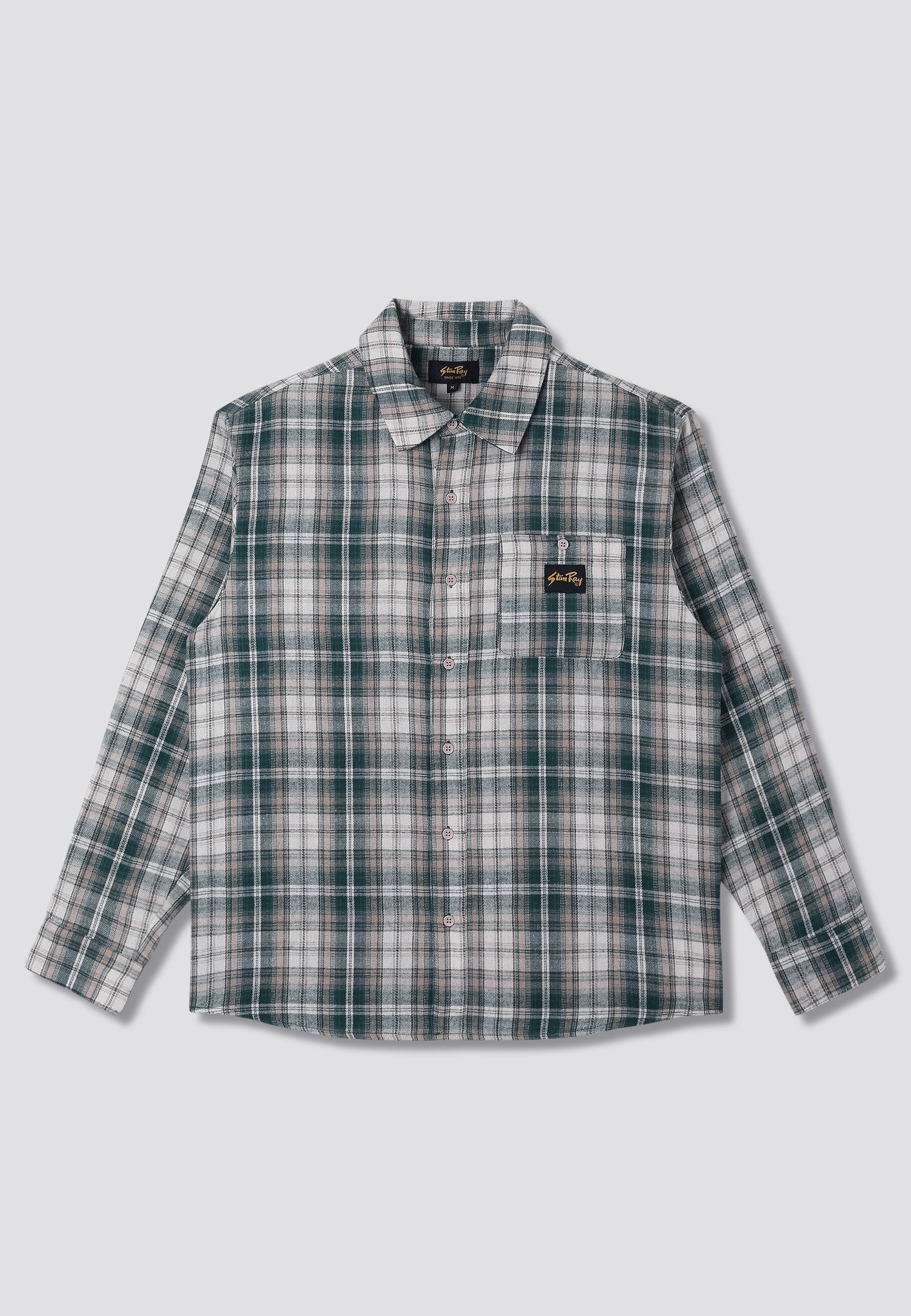Flannel Shirt - Green Plaid