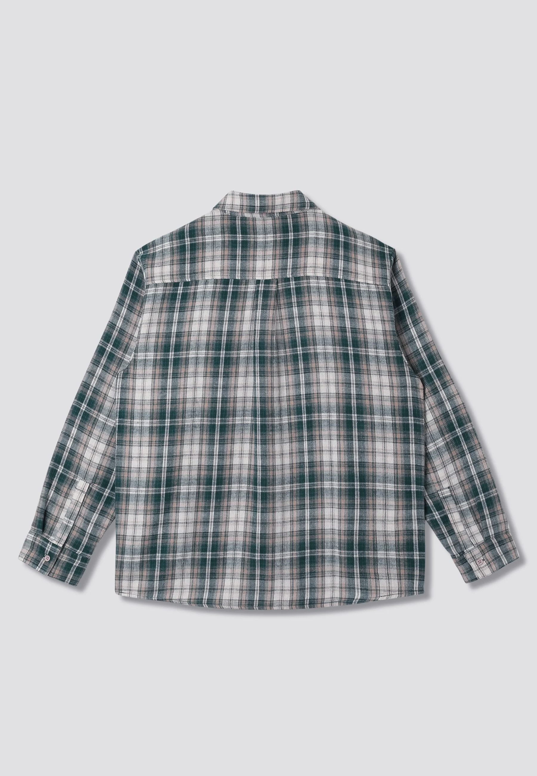 Flannel Shirt - Green Plaid