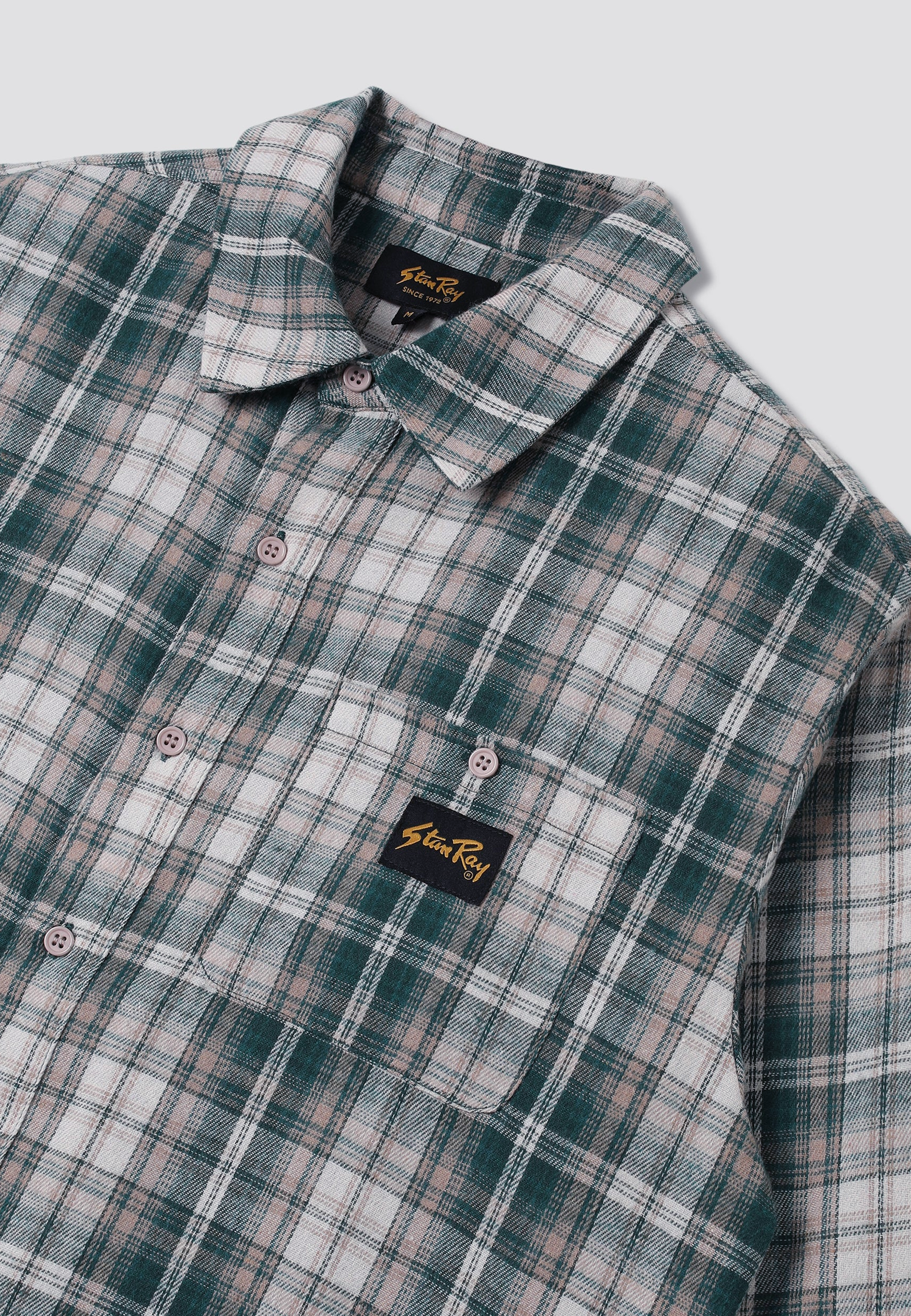 Flannel Shirt - Green Plaid