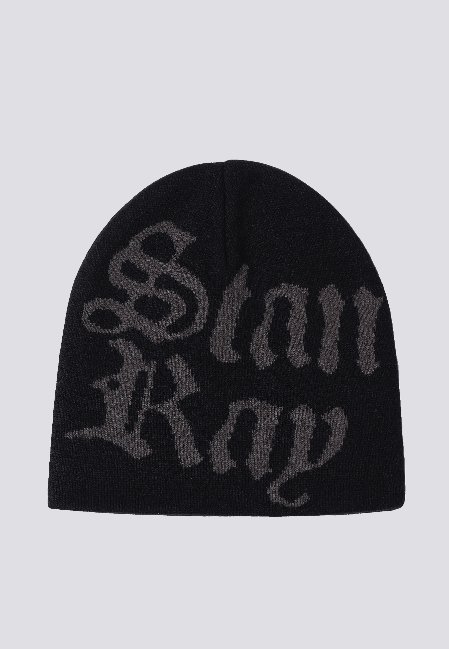 Jaquard Beanie - Black