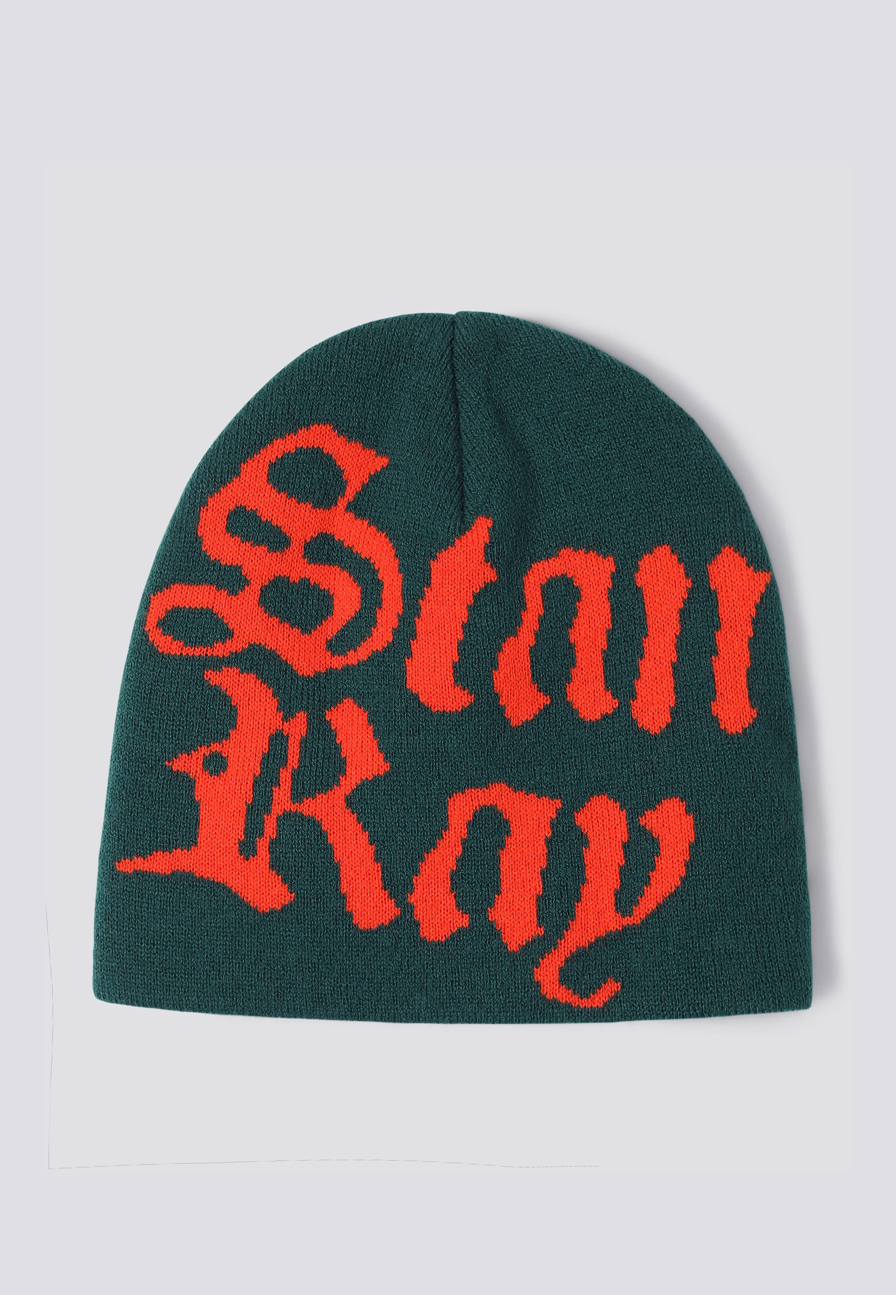 Jaquard Beanie - Green