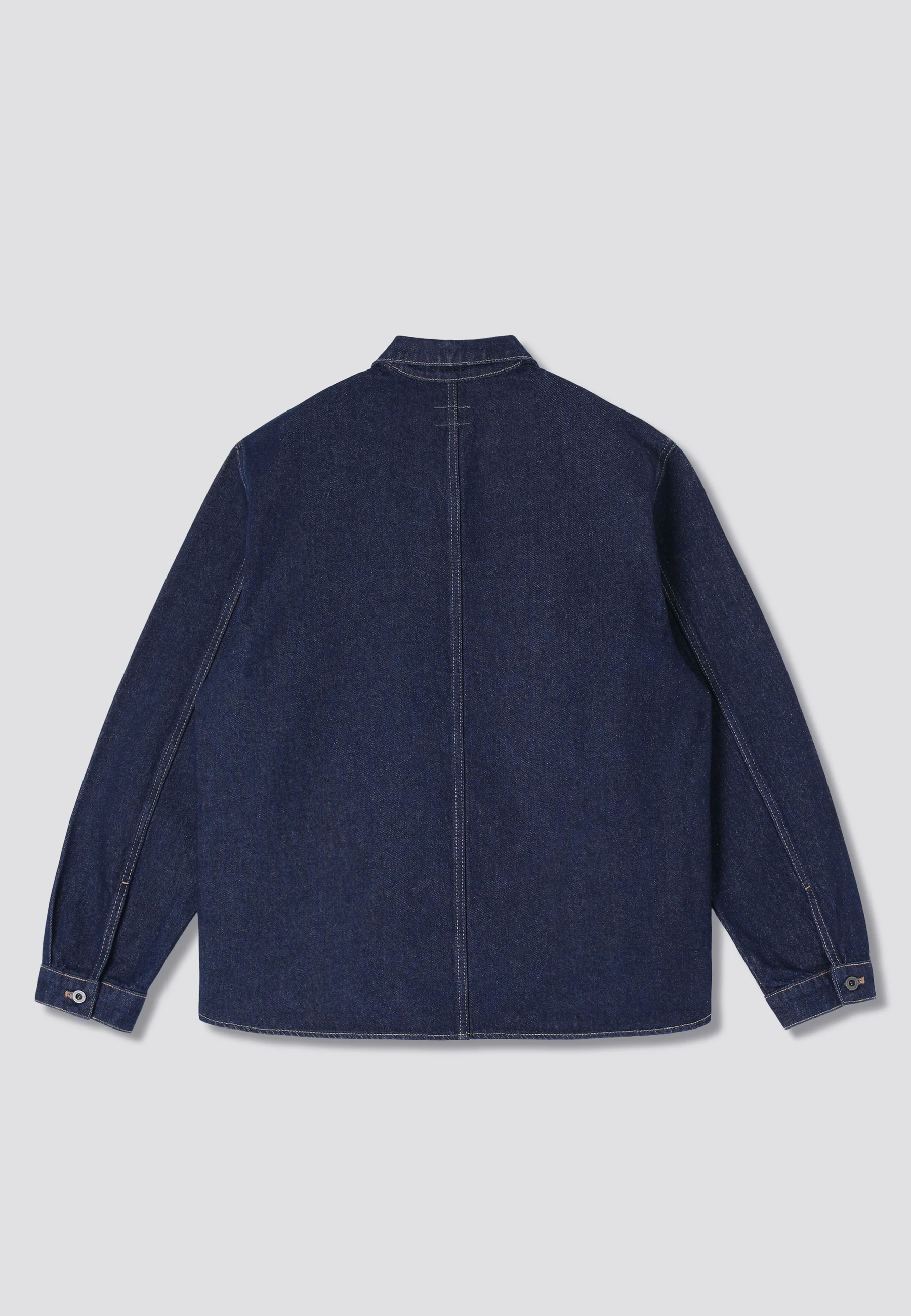 Painters Pop Over Shirt - Single Rinse Denim