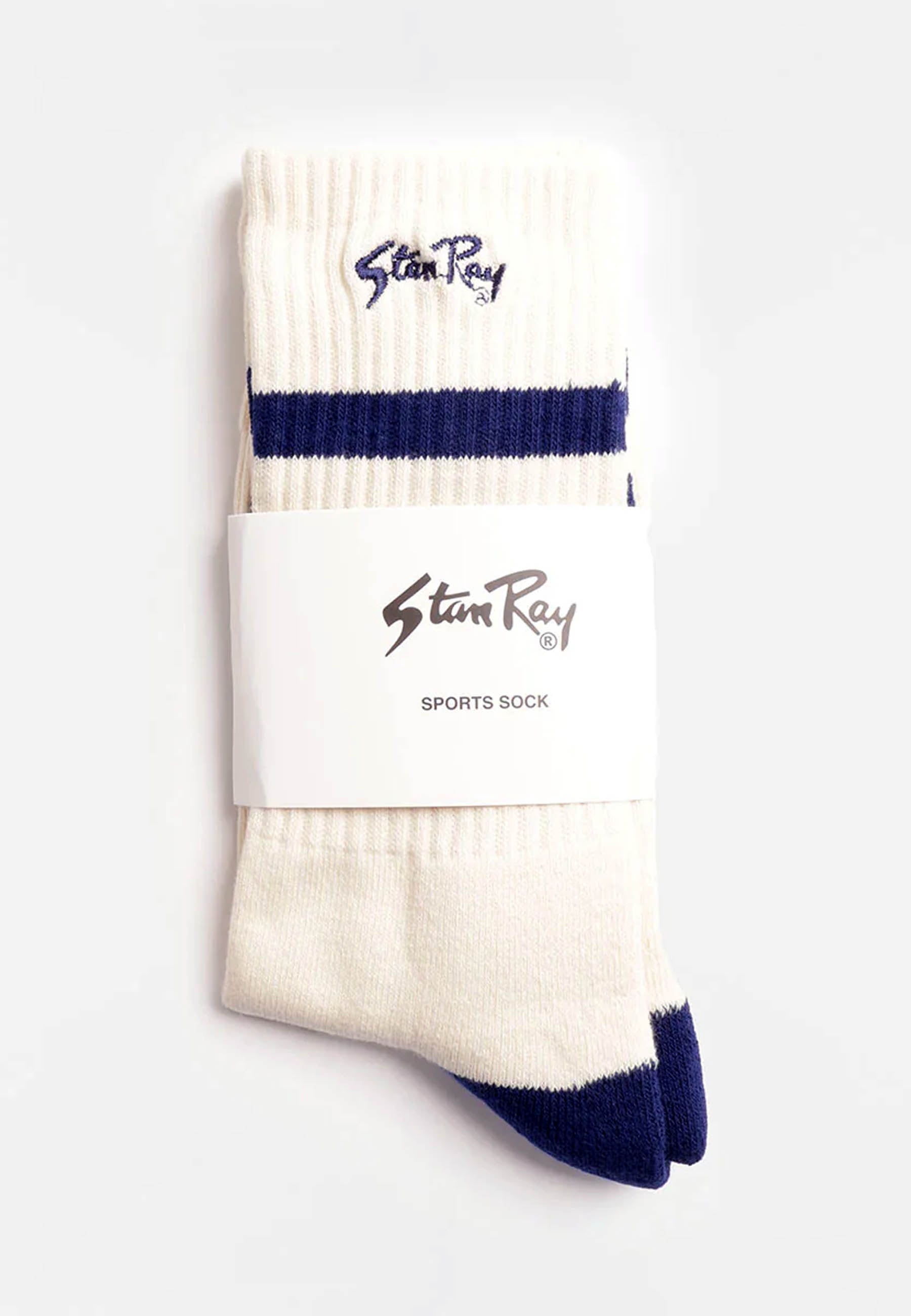 Sport Socks - Natural/Navy