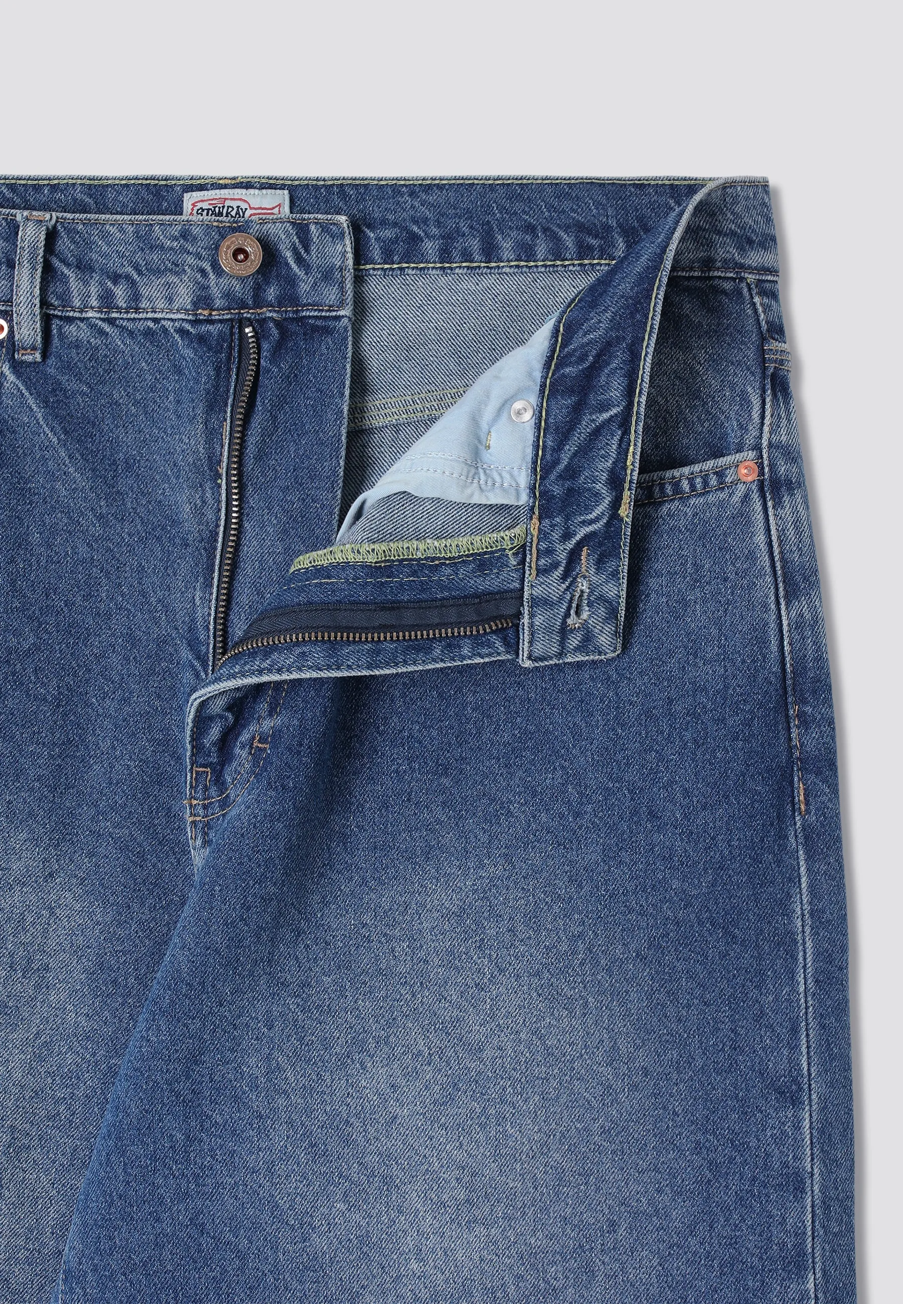 Wide 5 - 70s Stone Denim