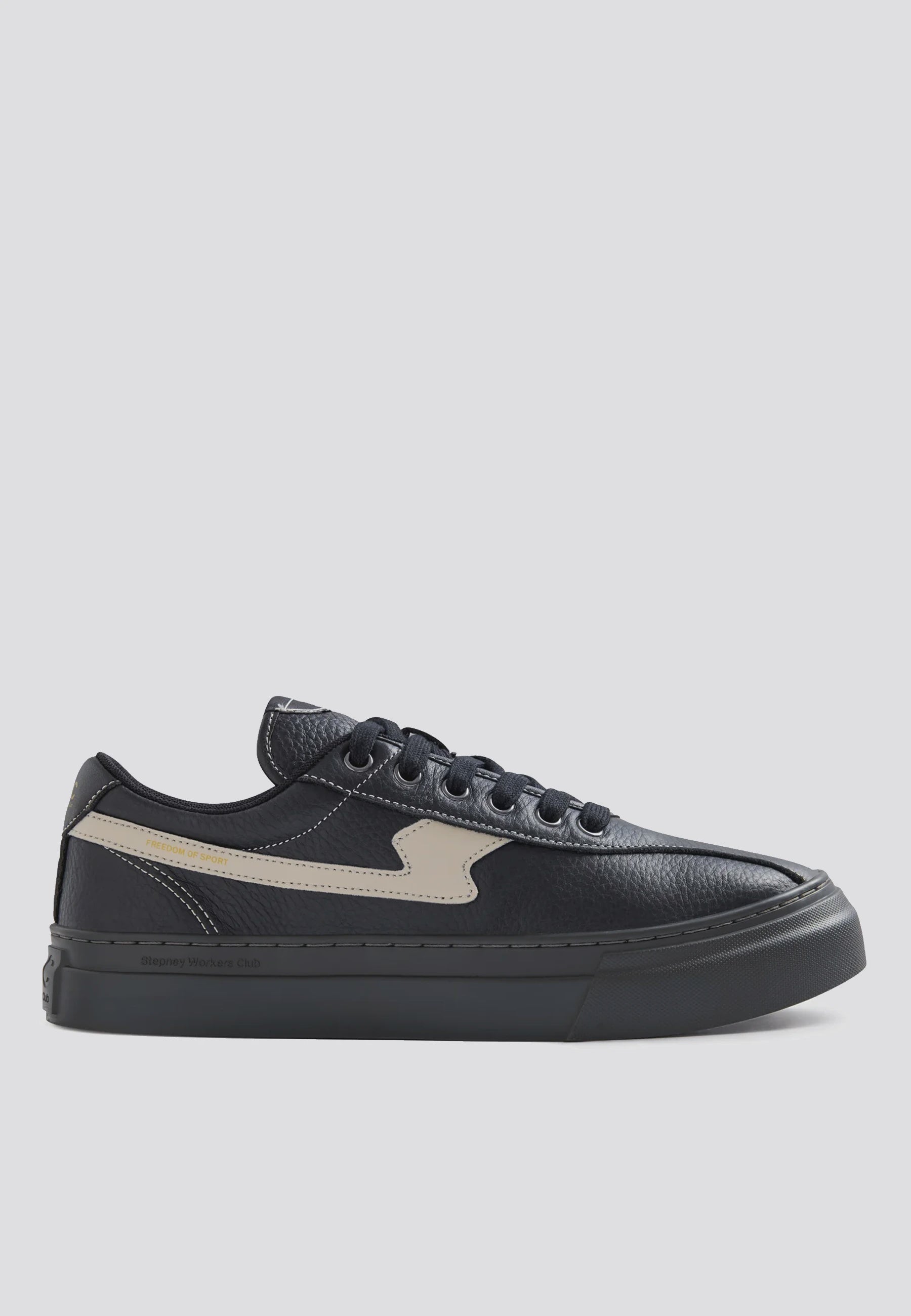 Dellow S-Strike Tumbled Leather - Black