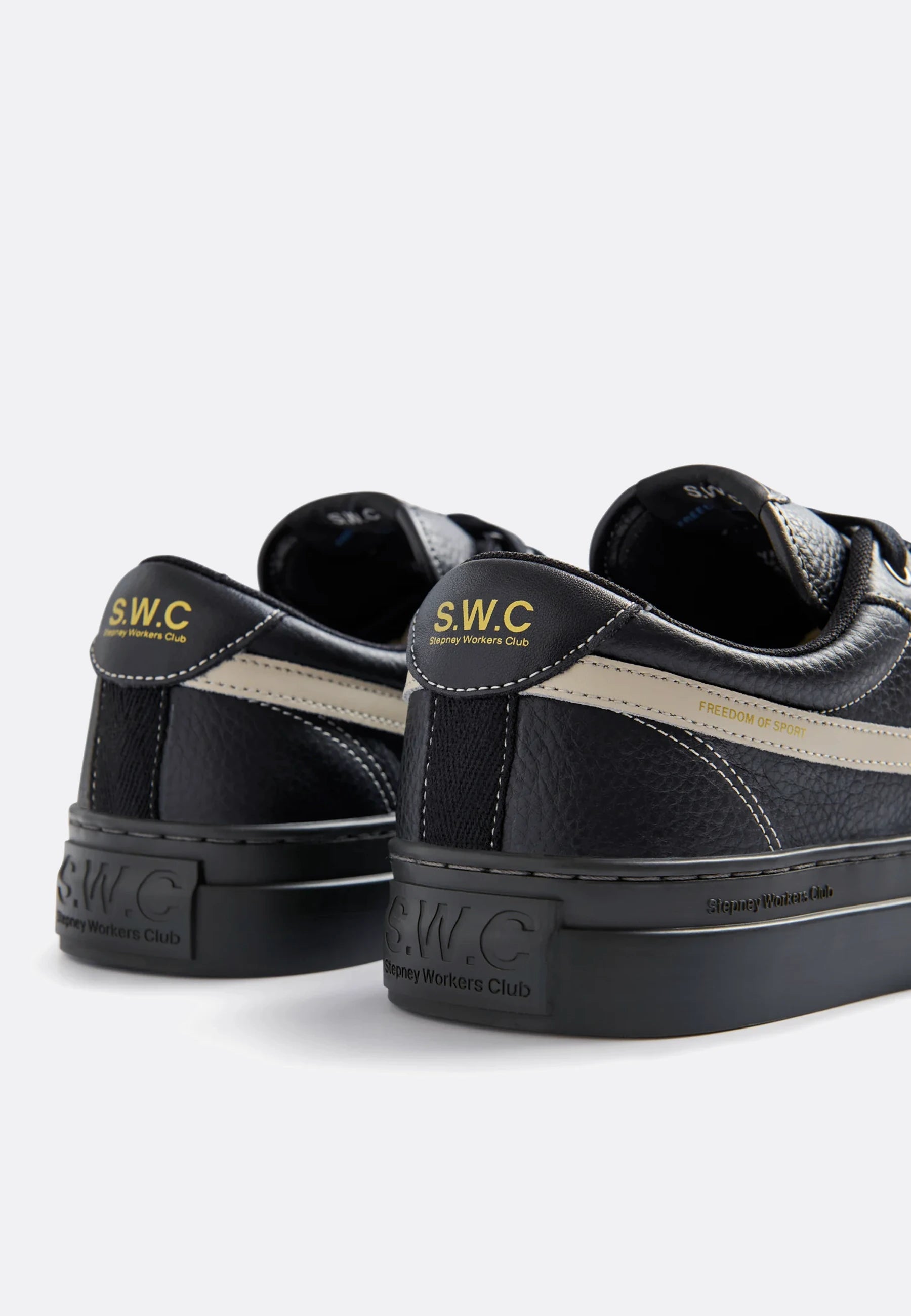 Dellow S-Strike Tumbled Leather - Black