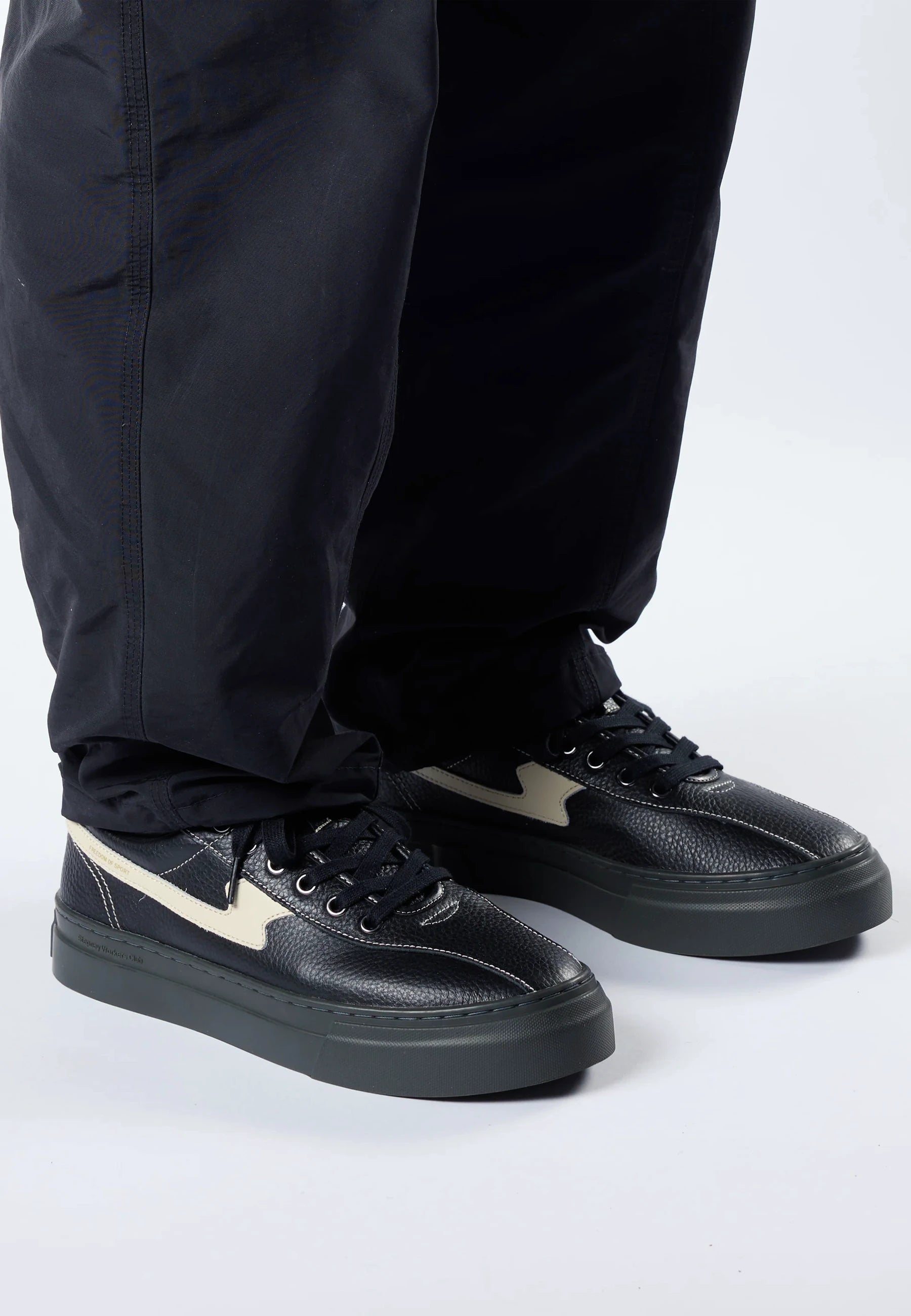 Dellow S-Strike Tumbled Leather - Black