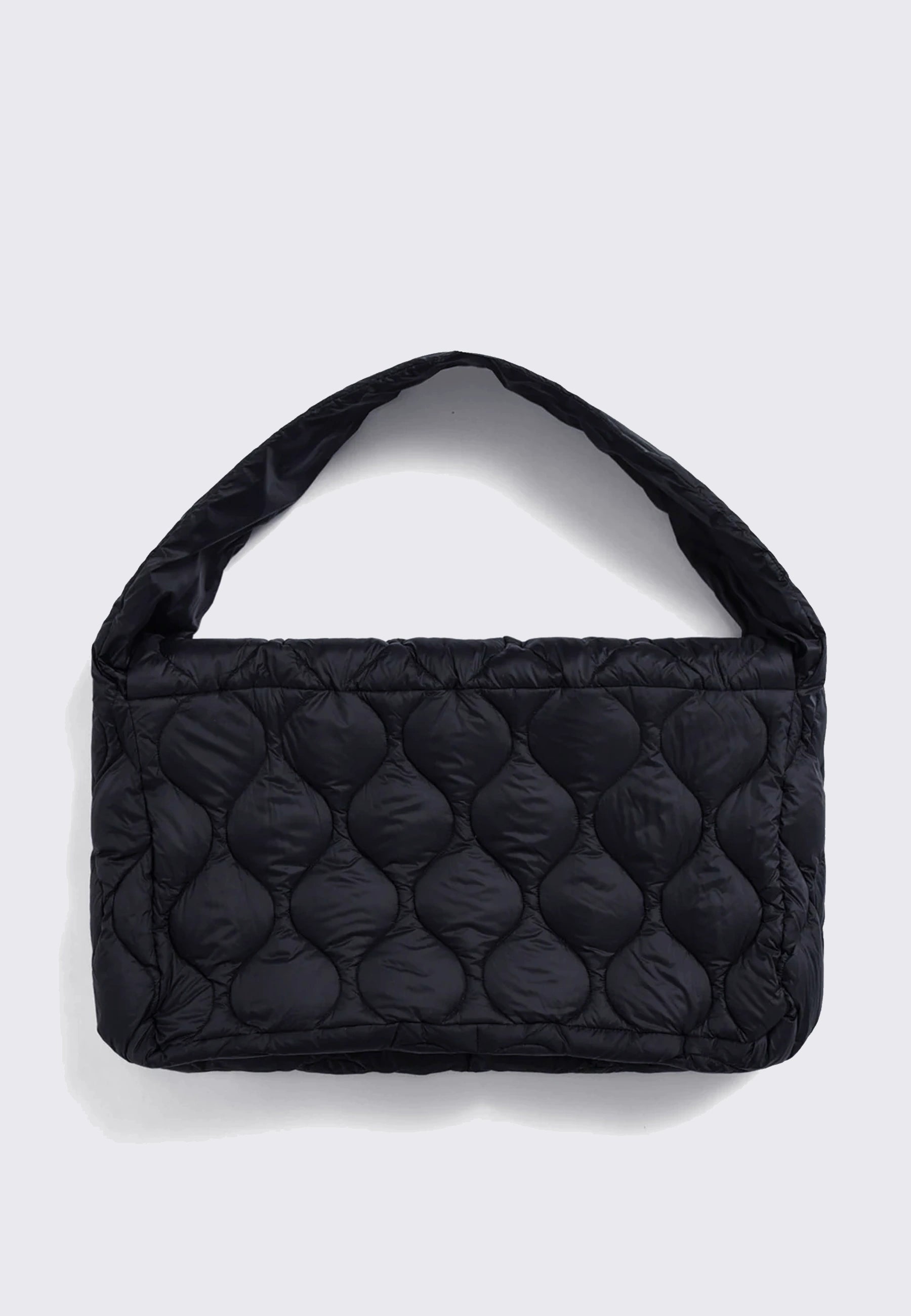 Large Military Messenger Down Bag - Black