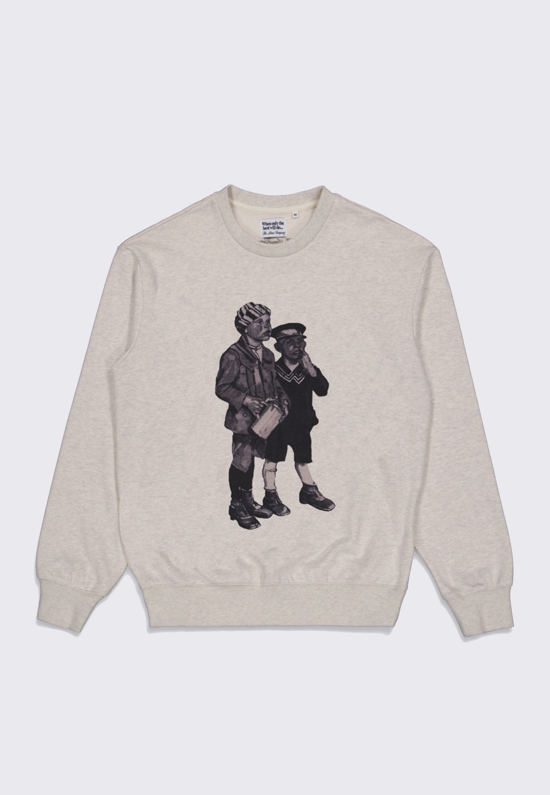 Nosepicking Crewneck - Heather Grey