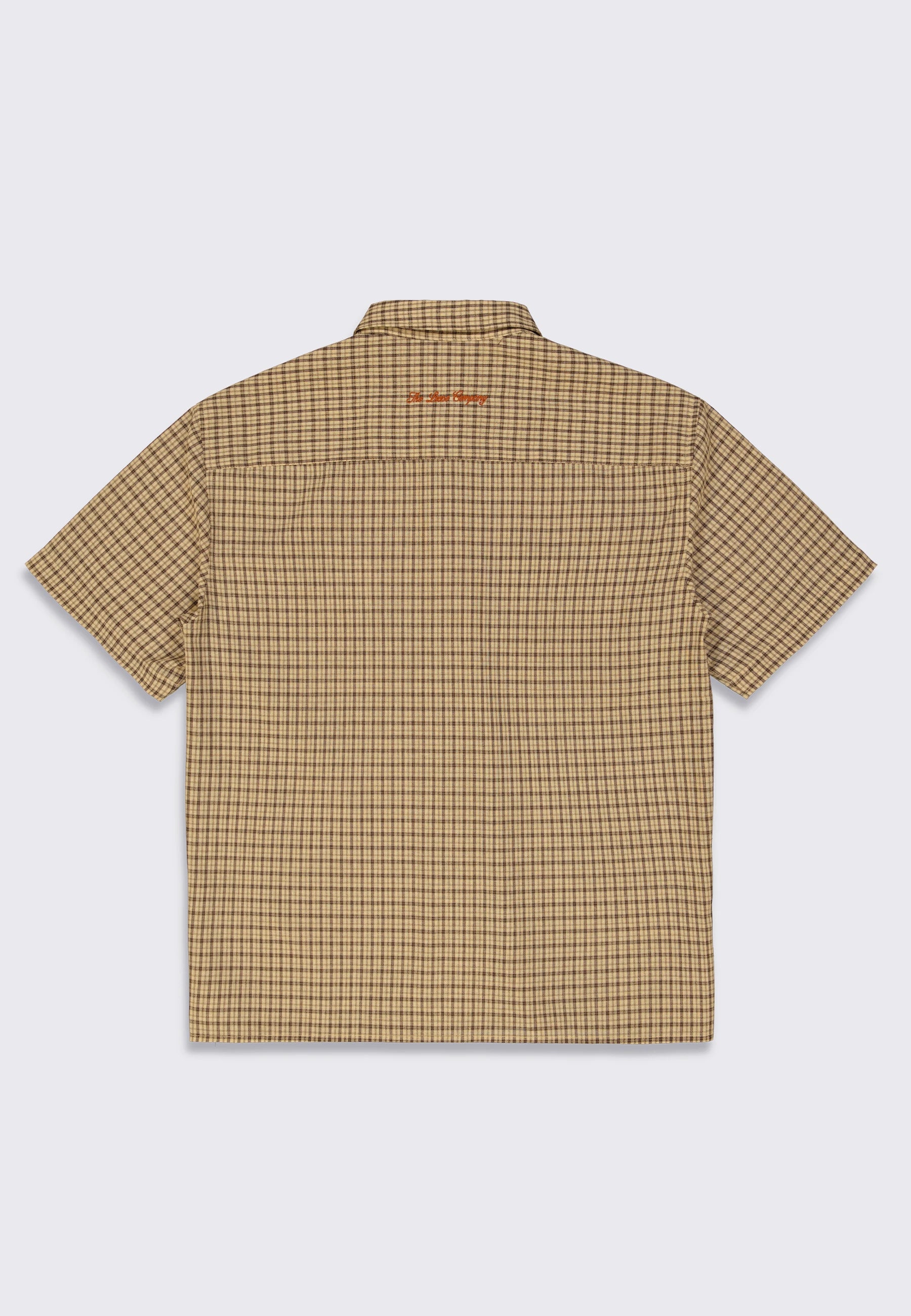 Pet The Puppy Shirt - Brown Check