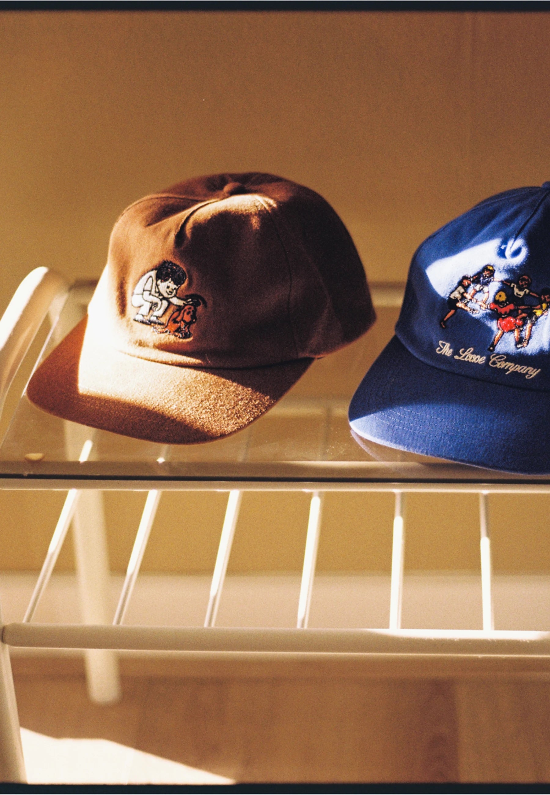 Pet The Puppy 5 Panel Cap - Brown