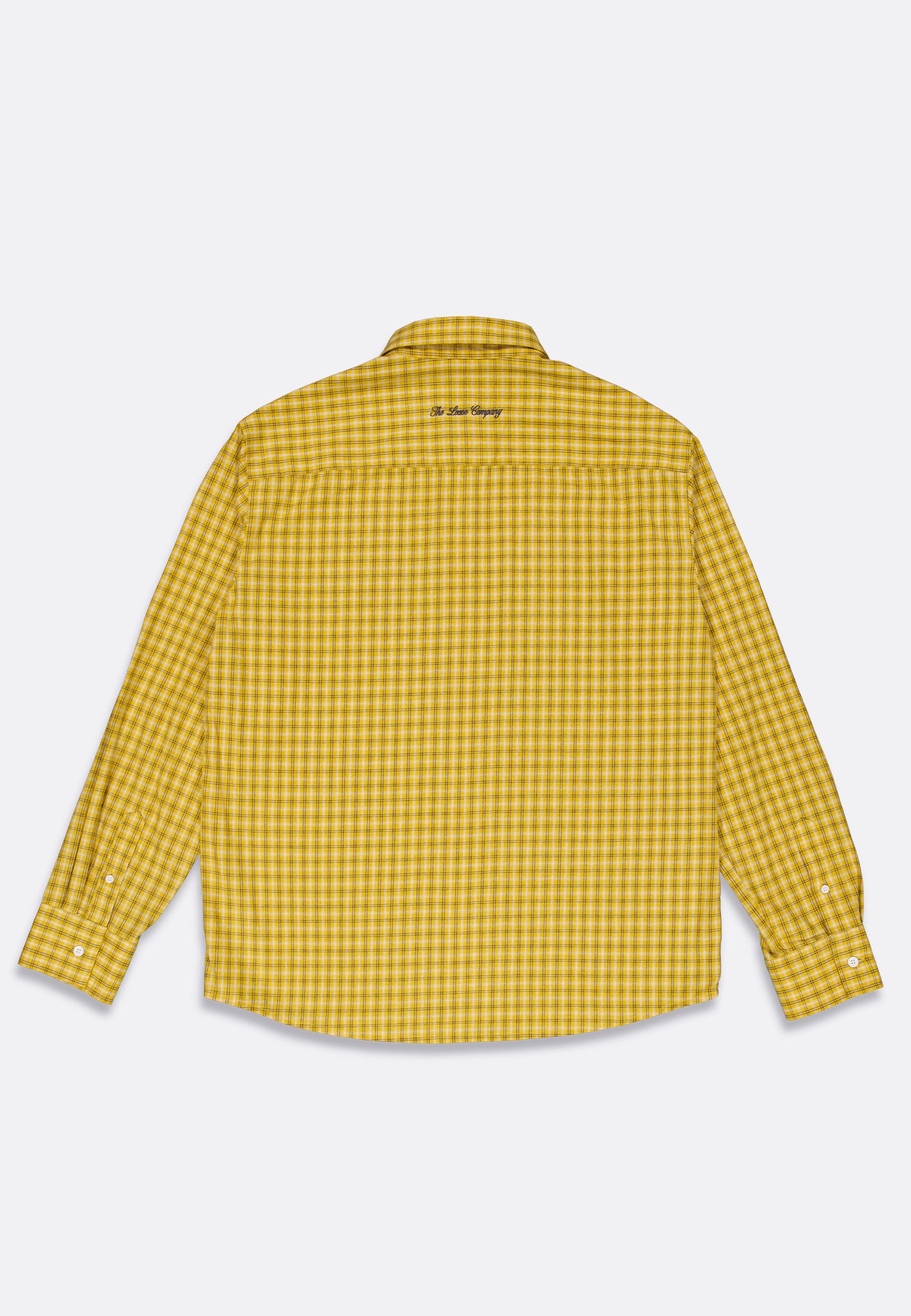 Toys Flannel Shirt - Yellow Plaid