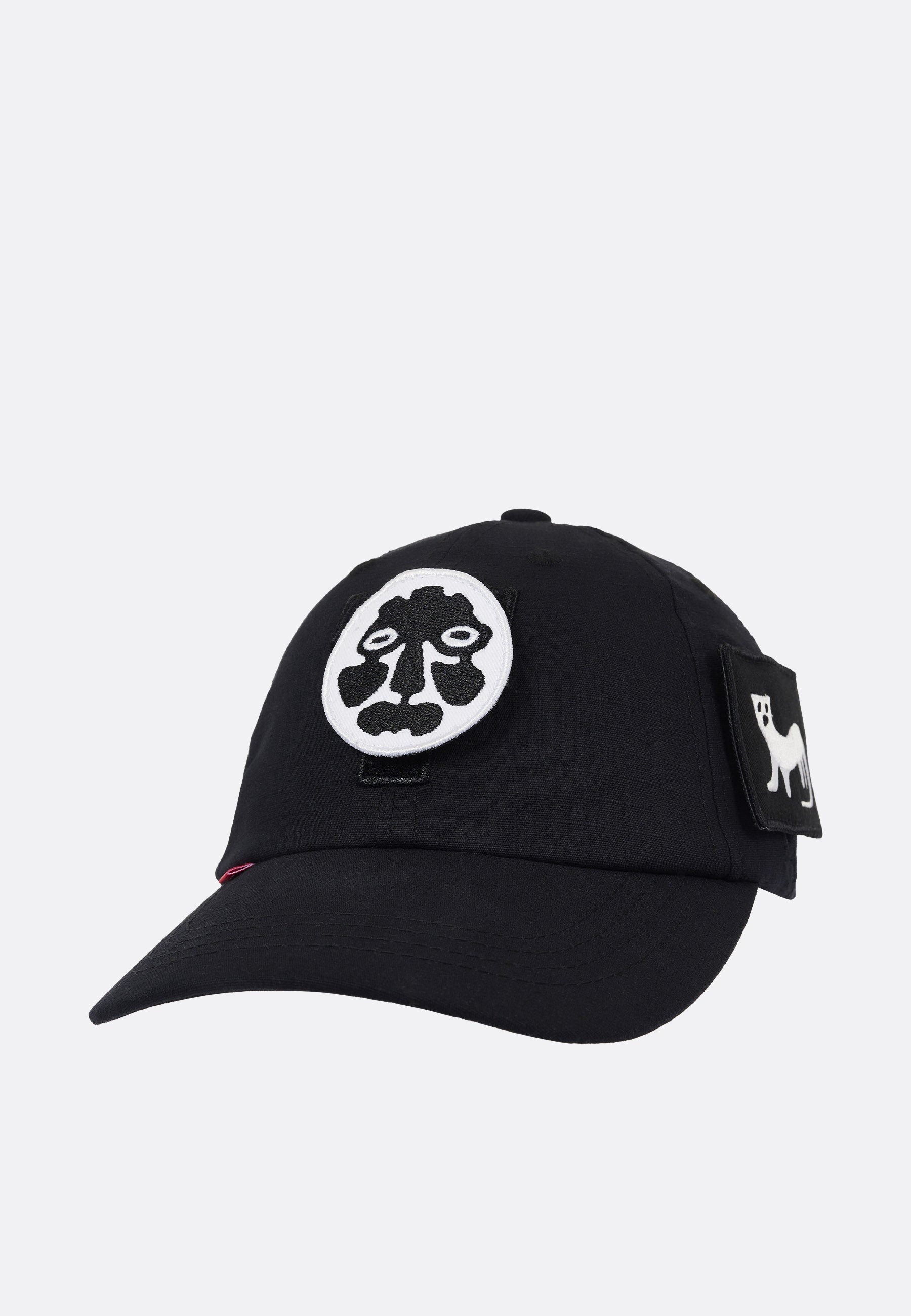 The Trilogy Tapes | Buy Velcro Patch 6 Panel Cap - Blackonline