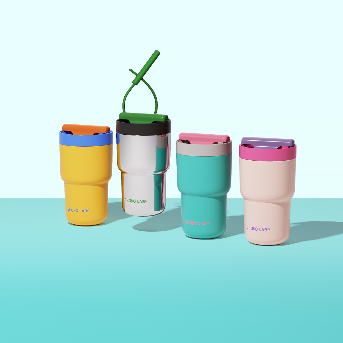 Twist Tumbler - Blue/Pink