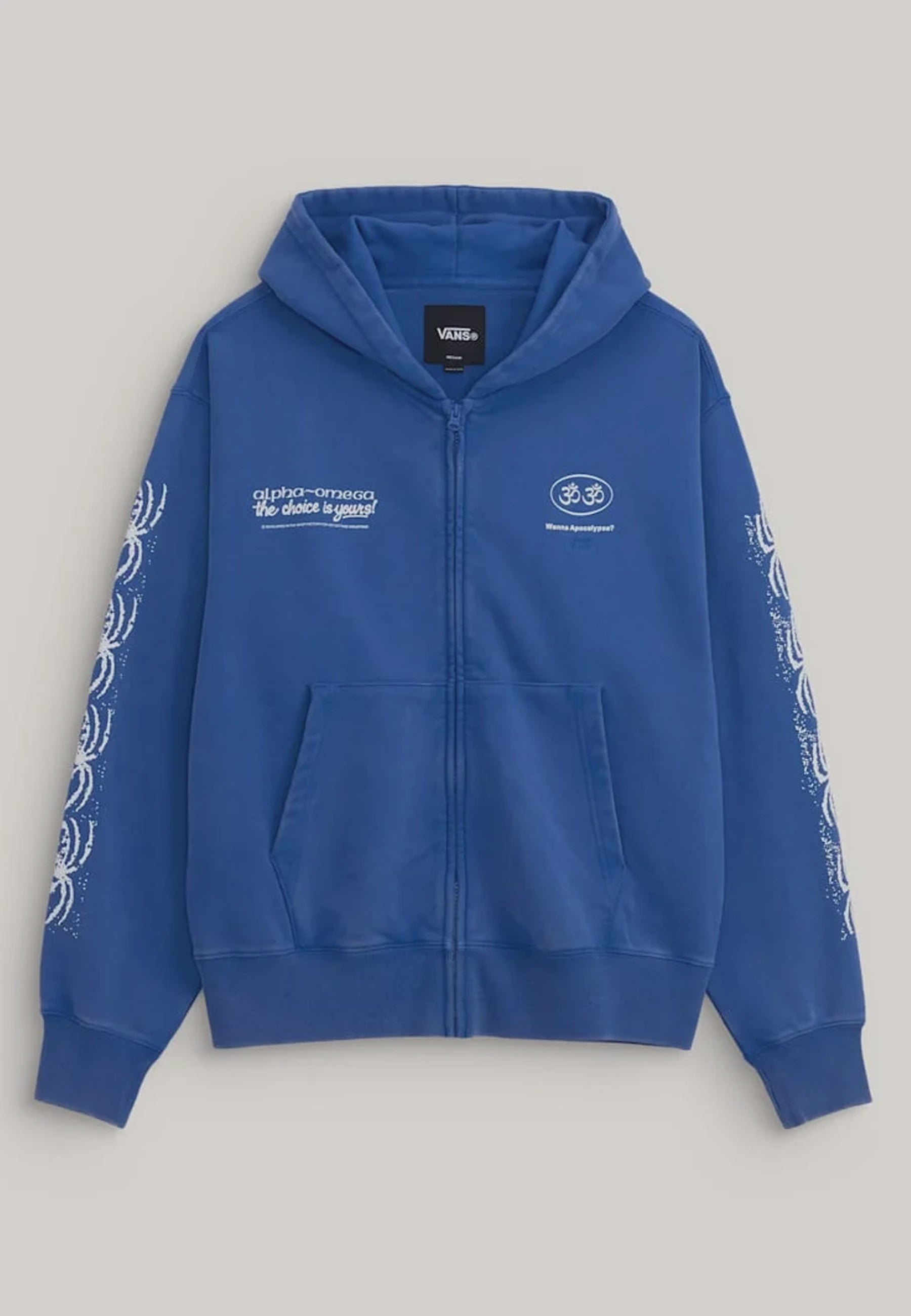 Ed Davis Zip Up Hoodie - True Blue