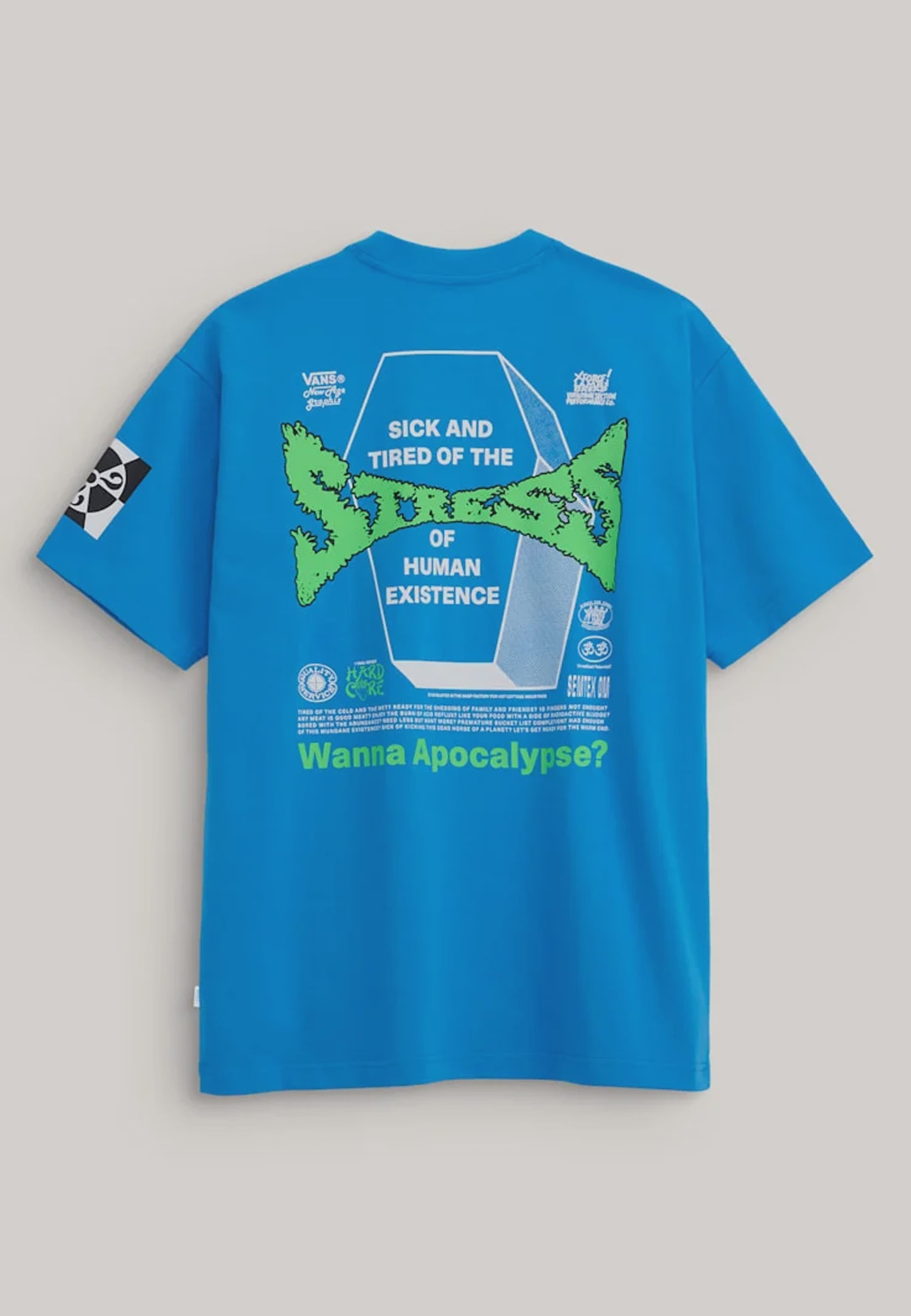 Ed Davis SS T-Shirt - Bright Azure