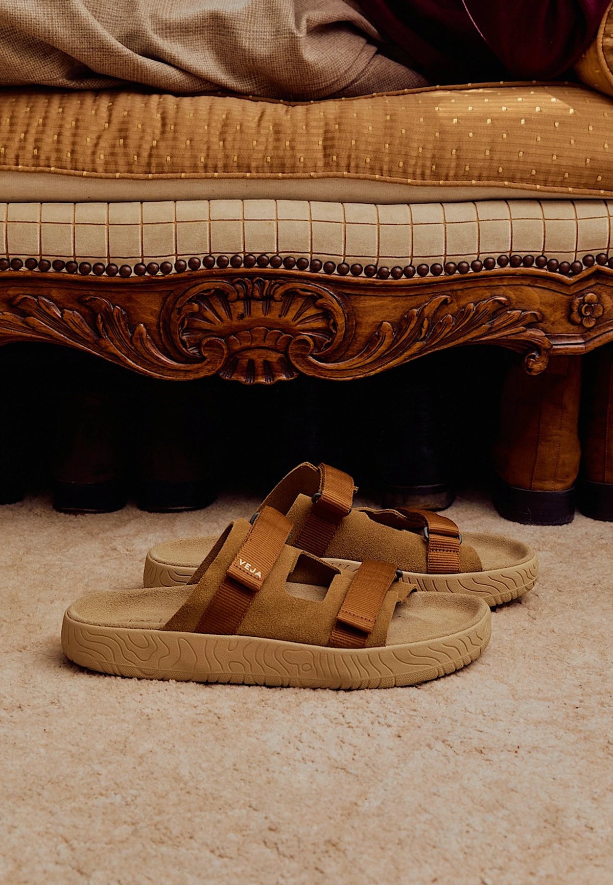 Arpoador Suede - Tent/Cognac