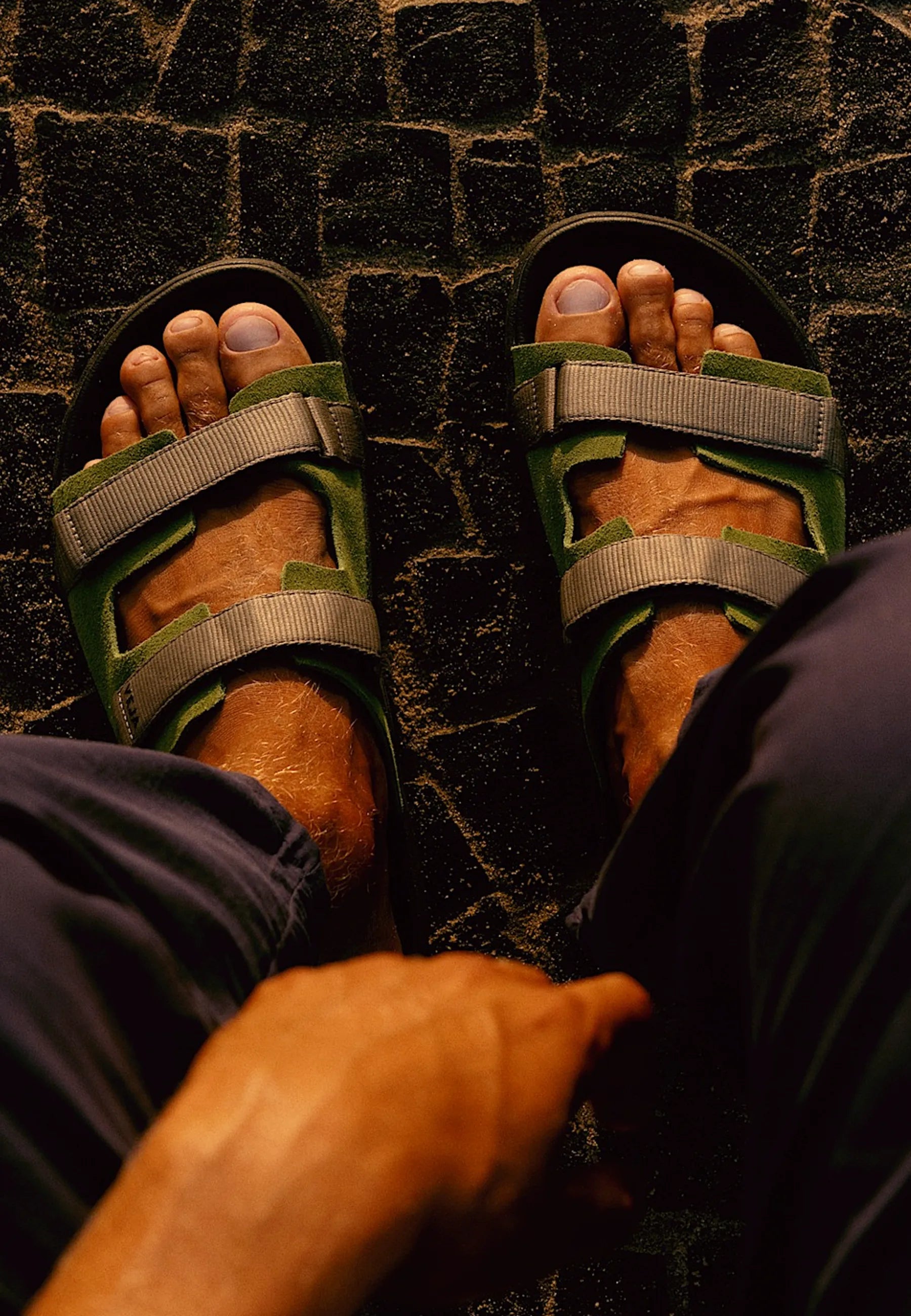 Arpoador Suede - Military/Kaki/Black