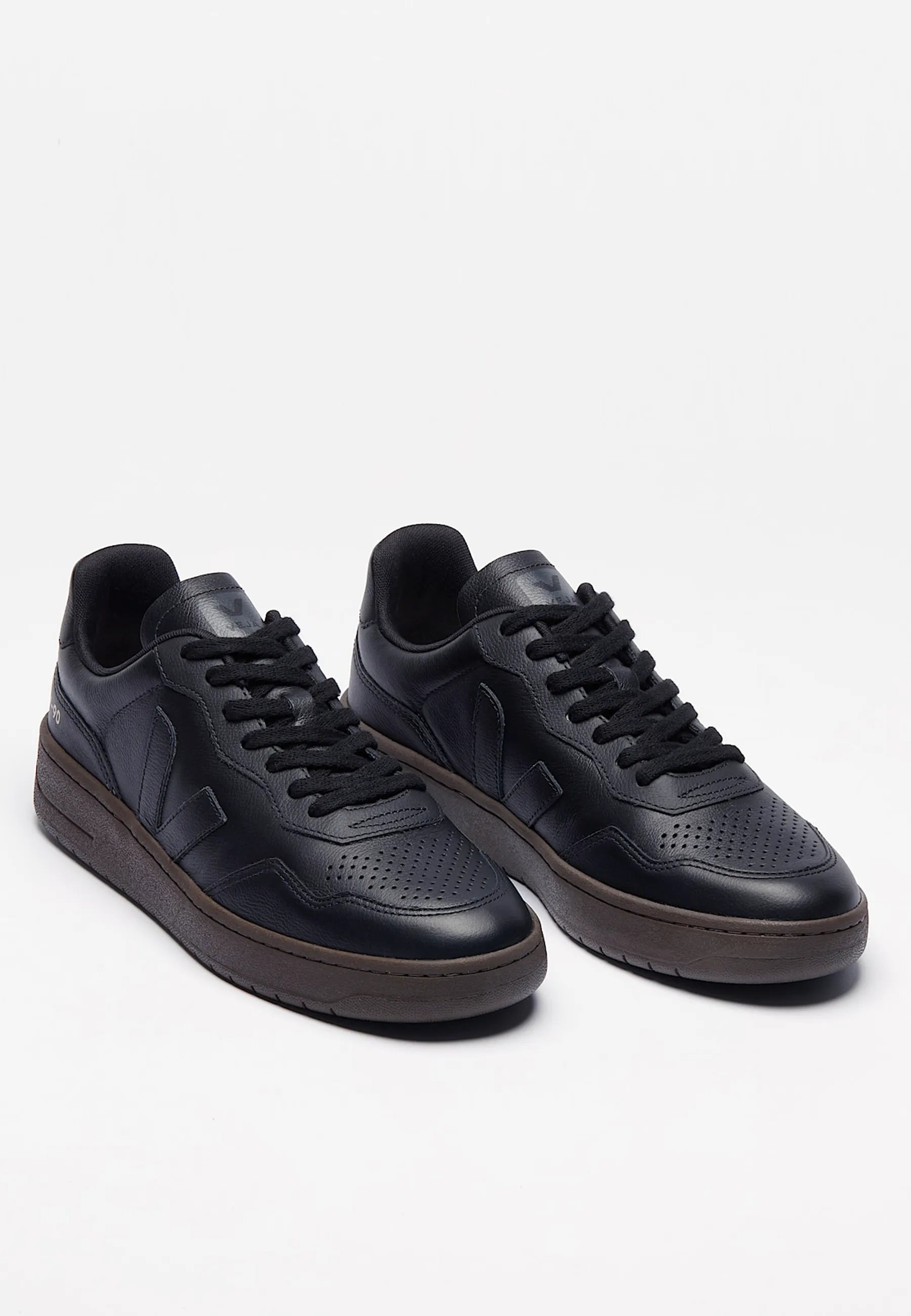 V-90 OT Leather - Full Black/Eagle