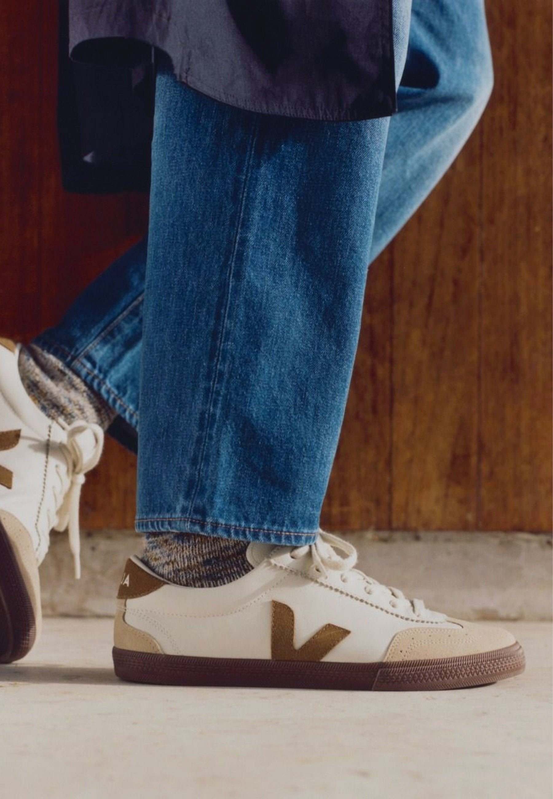 Veja | Buy Volley OT Leather - White/Tent/Bark online | Good As