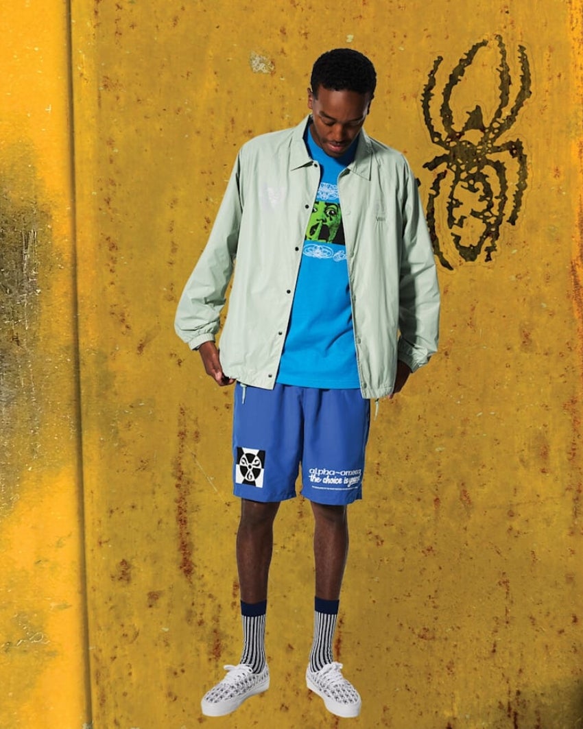 VANS | Buy Ed Davis Coach Jacket - Gray/Olive online | Good As
