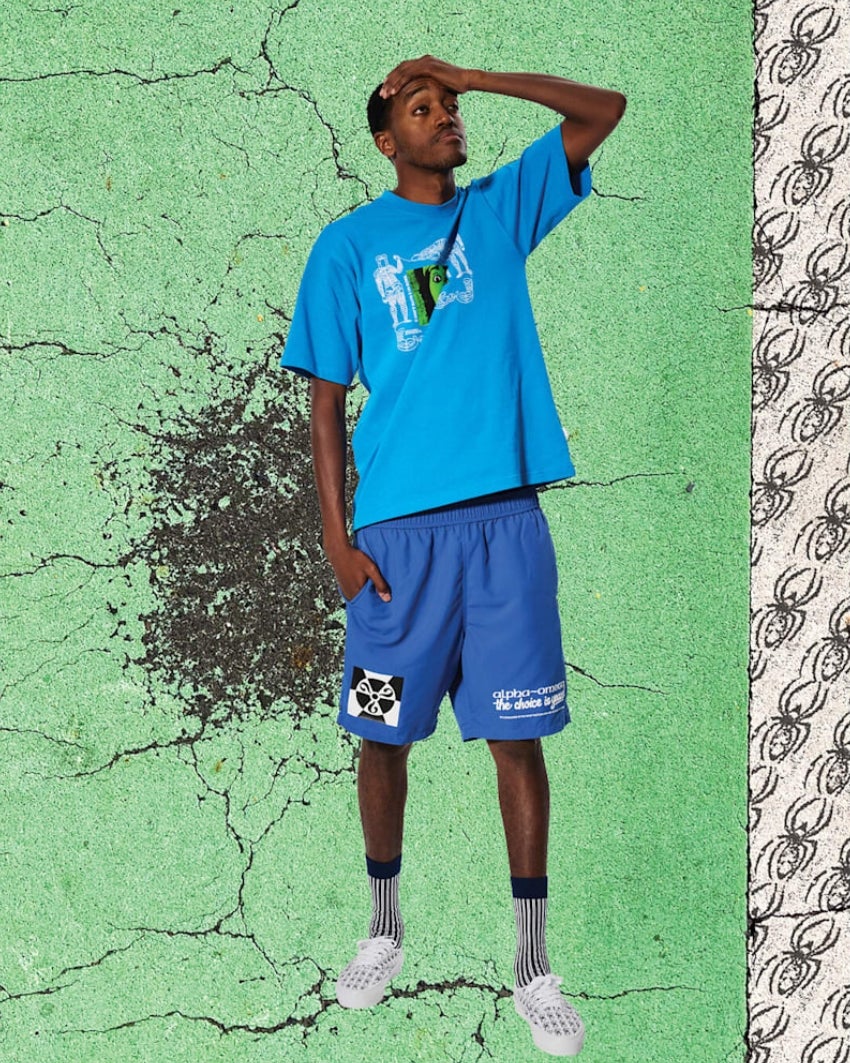 Ed Davis SS T-Shirt - Bright Azure