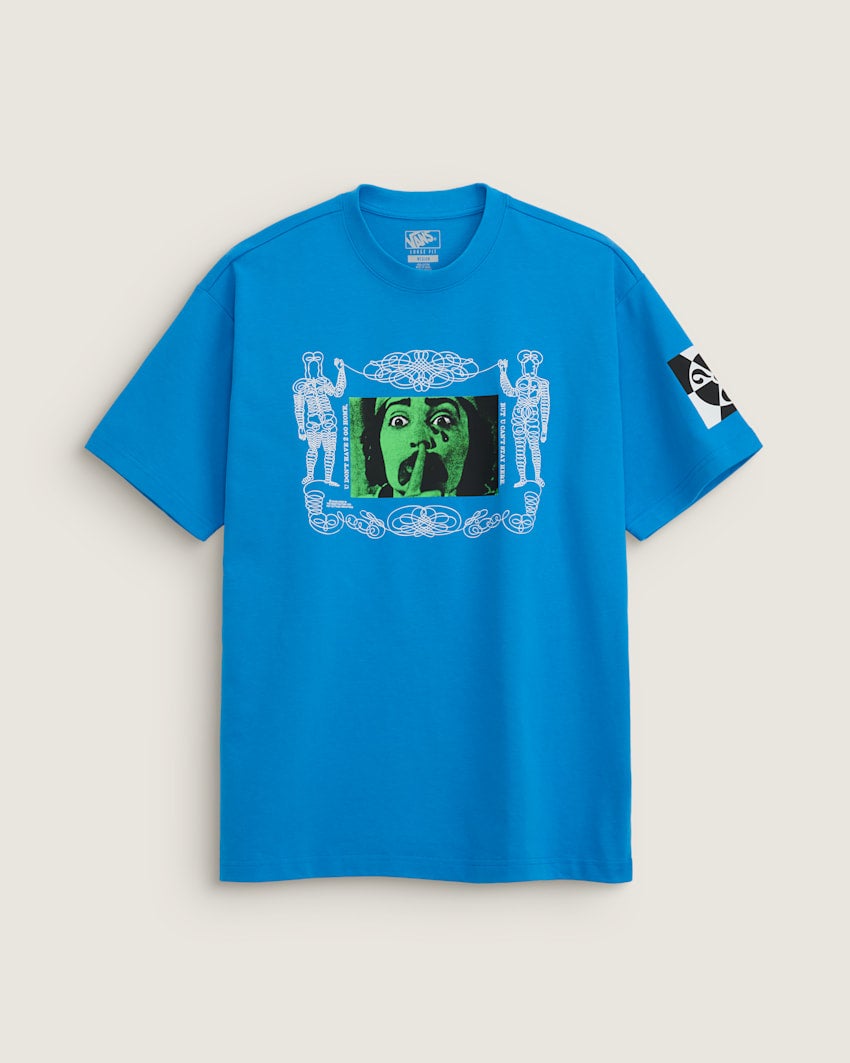 Ed Davis SS T-Shirt - Bright Azure