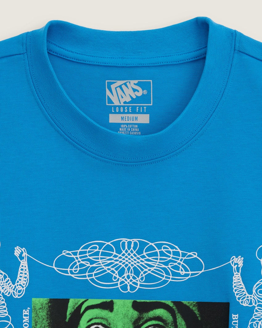 Ed Davis SS T-Shirt - Bright Azure