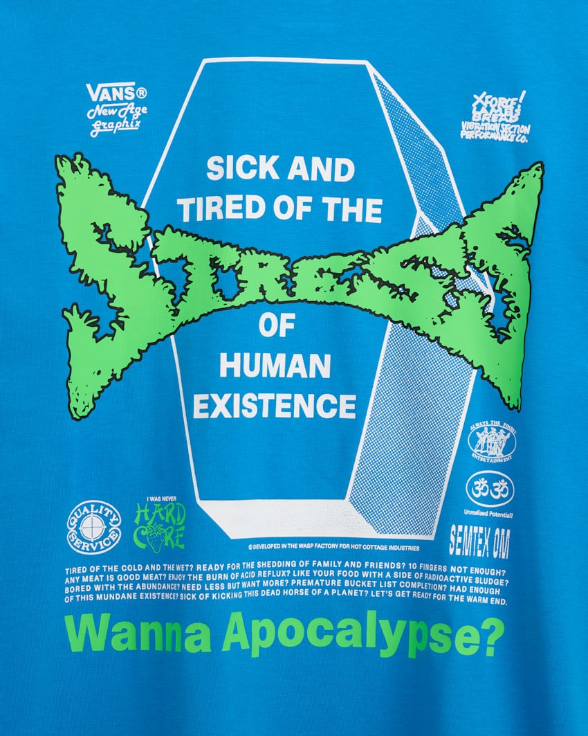Ed Davis SS T-Shirt - Bright Azure