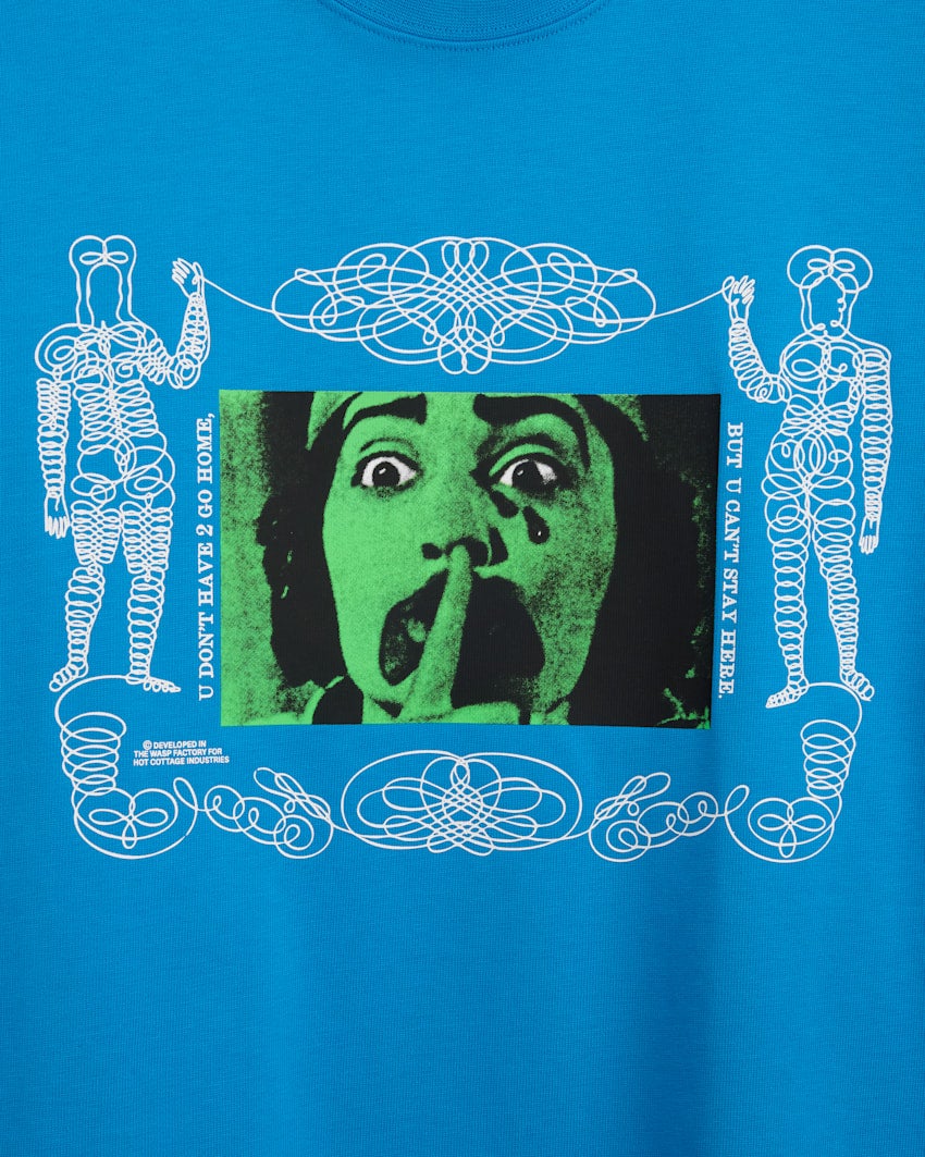 Ed Davis SS T-Shirt - Bright Azure