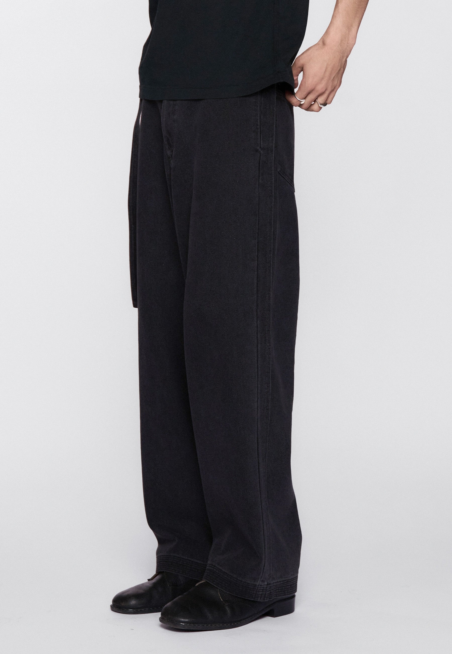 Work Cut Jeans - Black