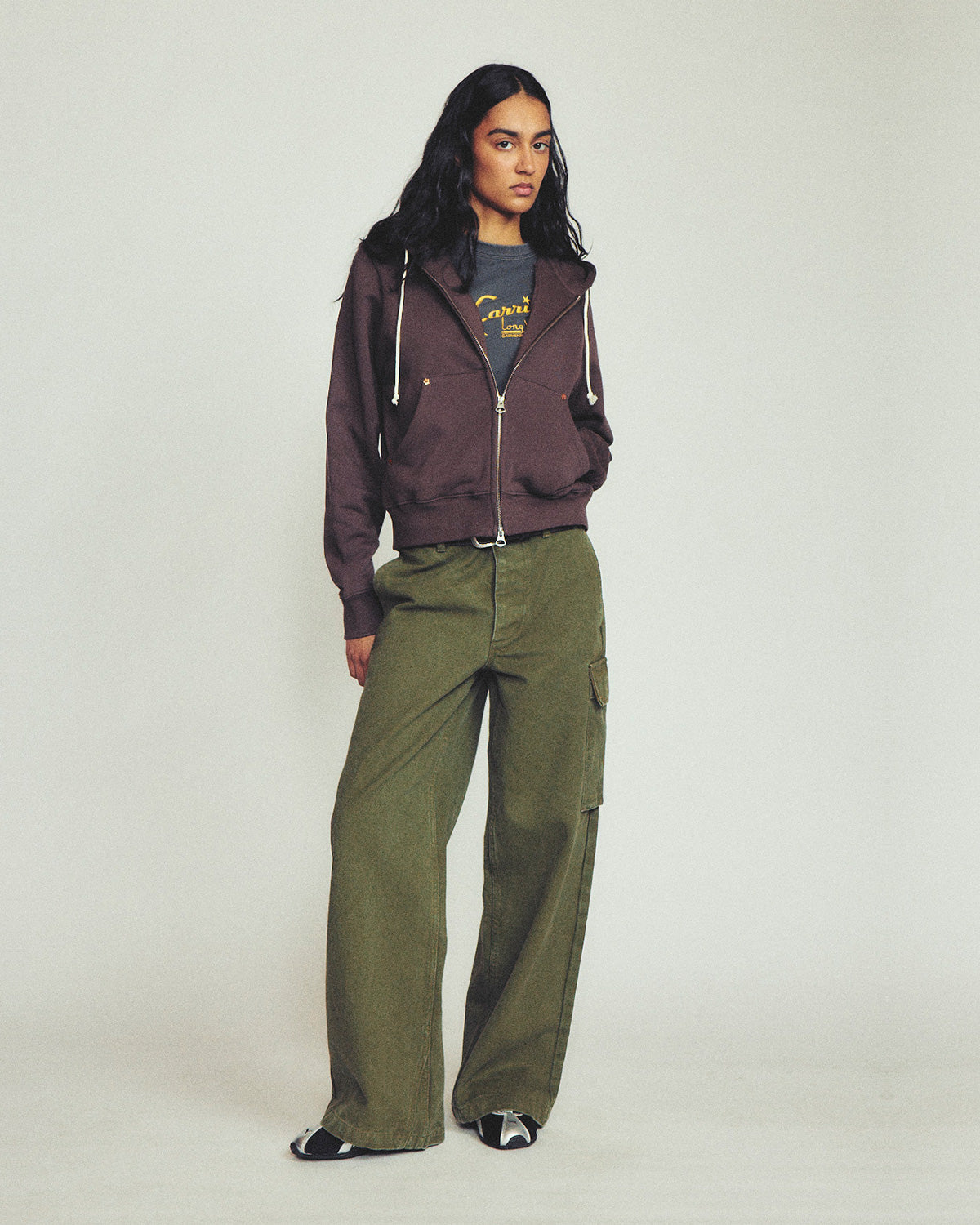 Women's G9 Hoodie - Brown