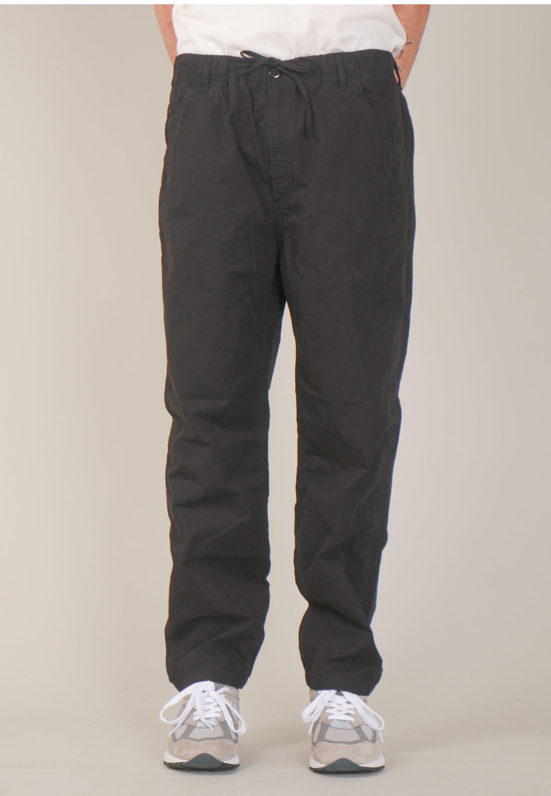 Rec Pant - black poplin