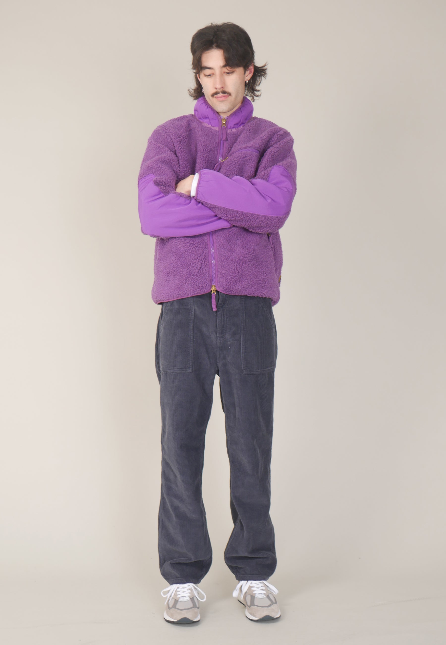 High Pile Fleece - purple