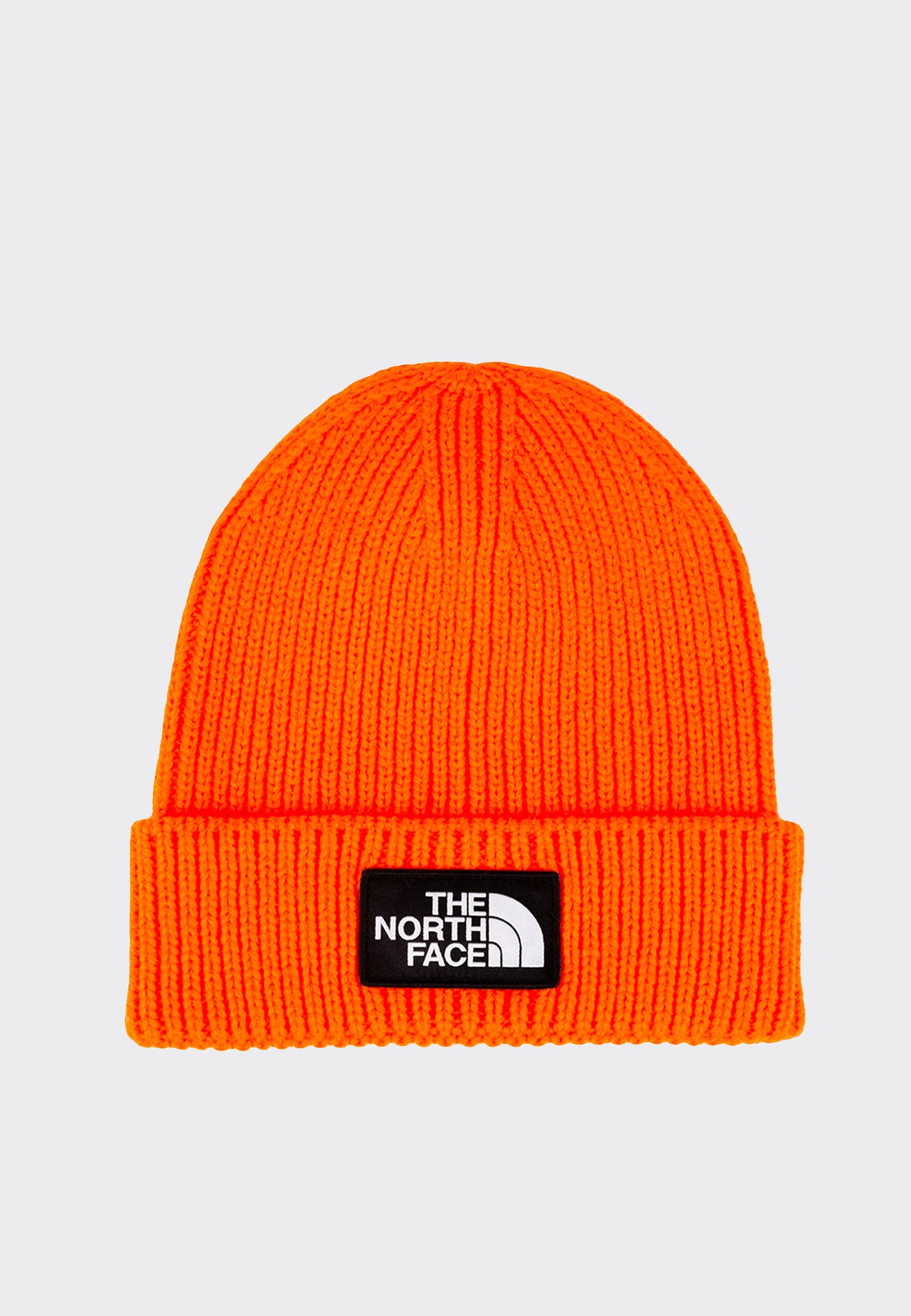 TNF Logo Box Cuff Beanie - flare